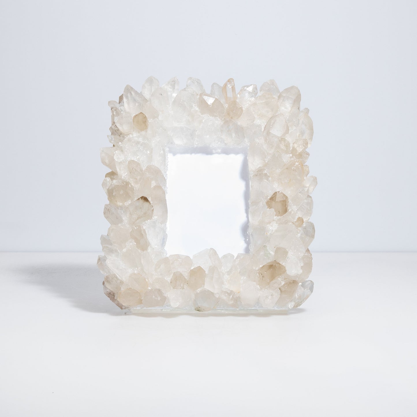 Picture Frame Medium Vertical White Quartz by Kathryn McCoy