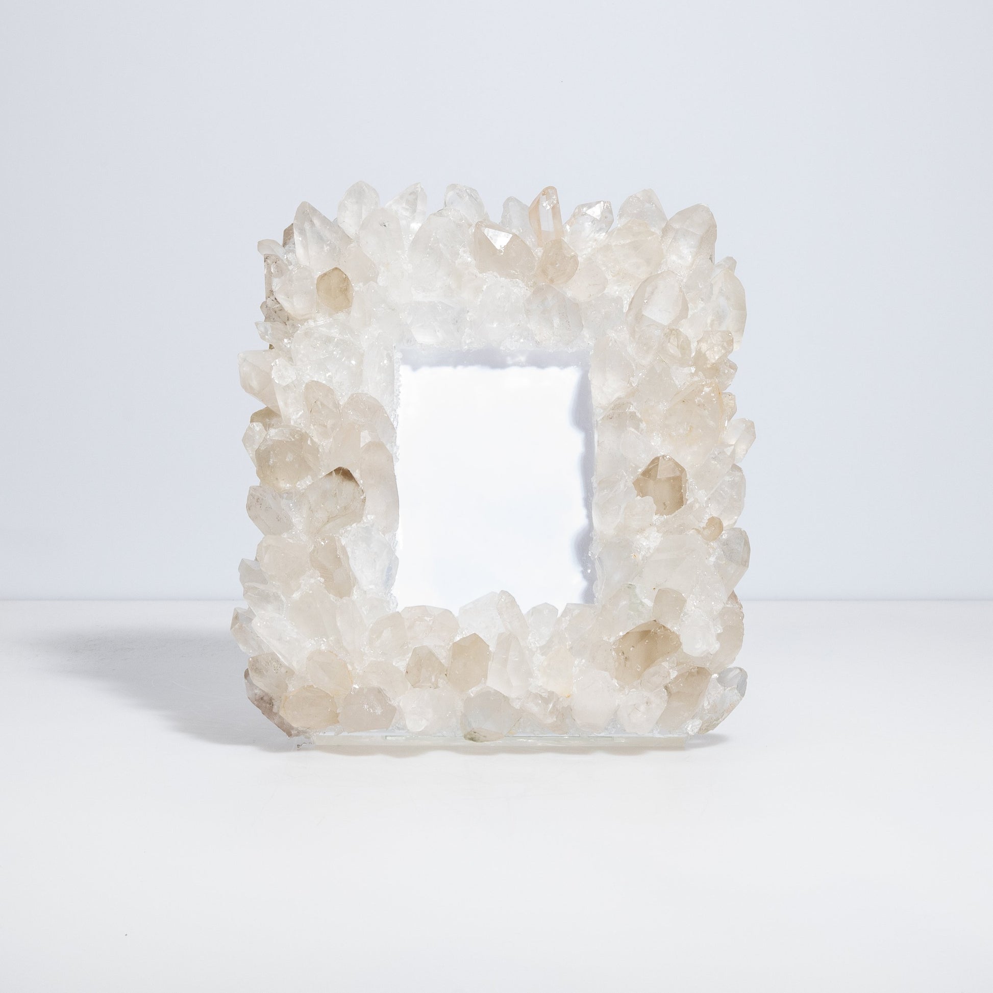 Picture Frame Medium Vertical White Quartz by Kathryn McCoy