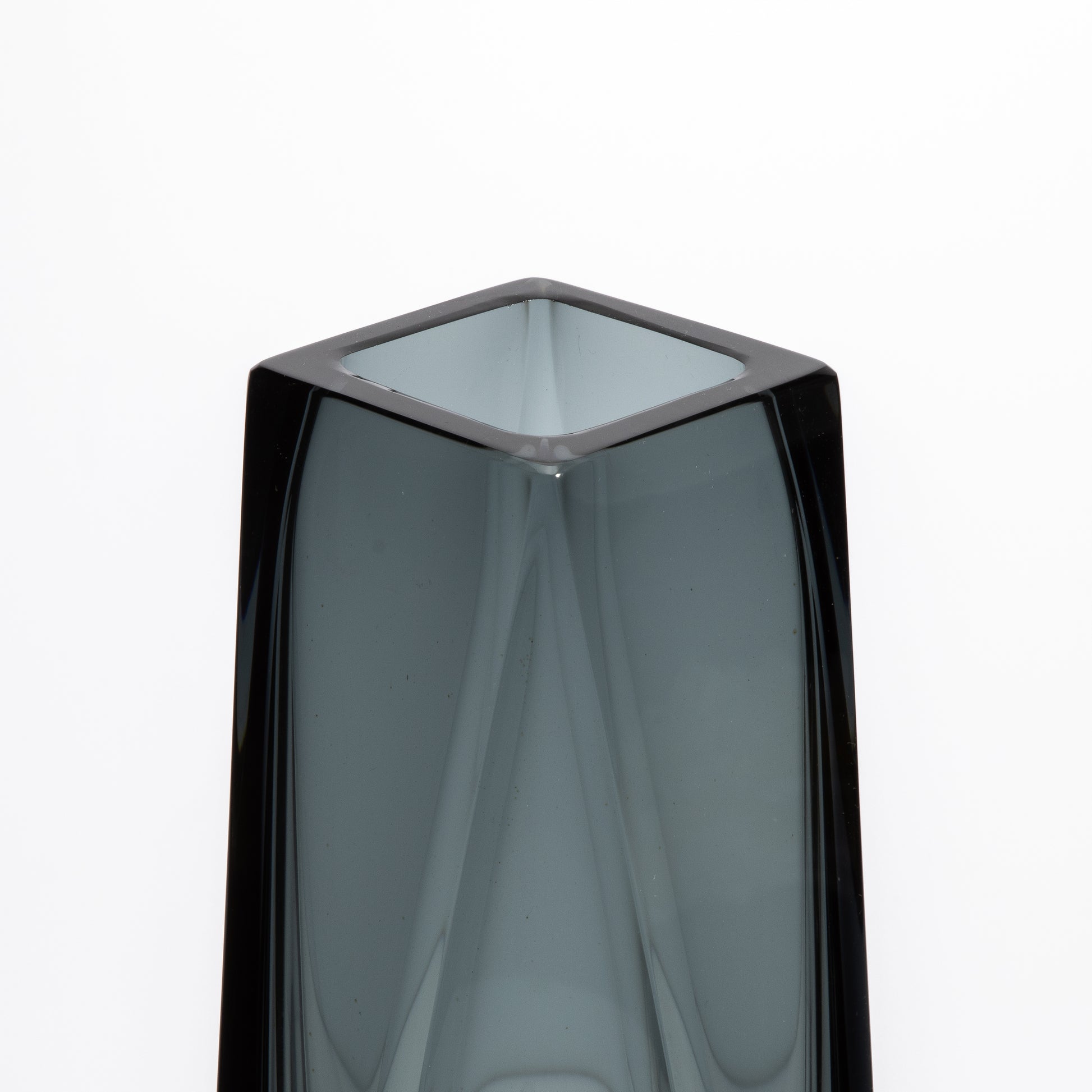 Murano Goccia Vase in Grey