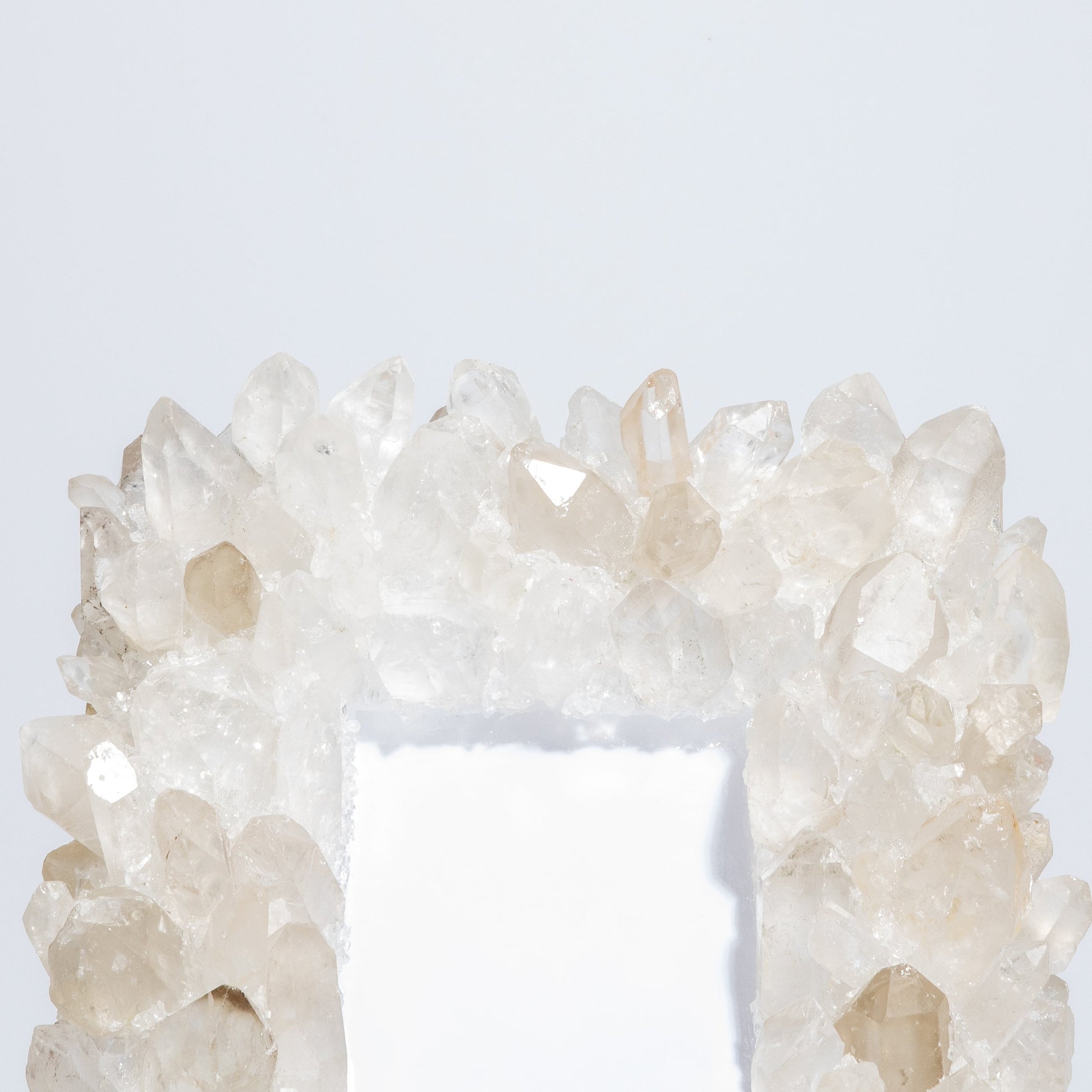 Picture Frame Medium Vertical White Quartz by Kathryn McCoy