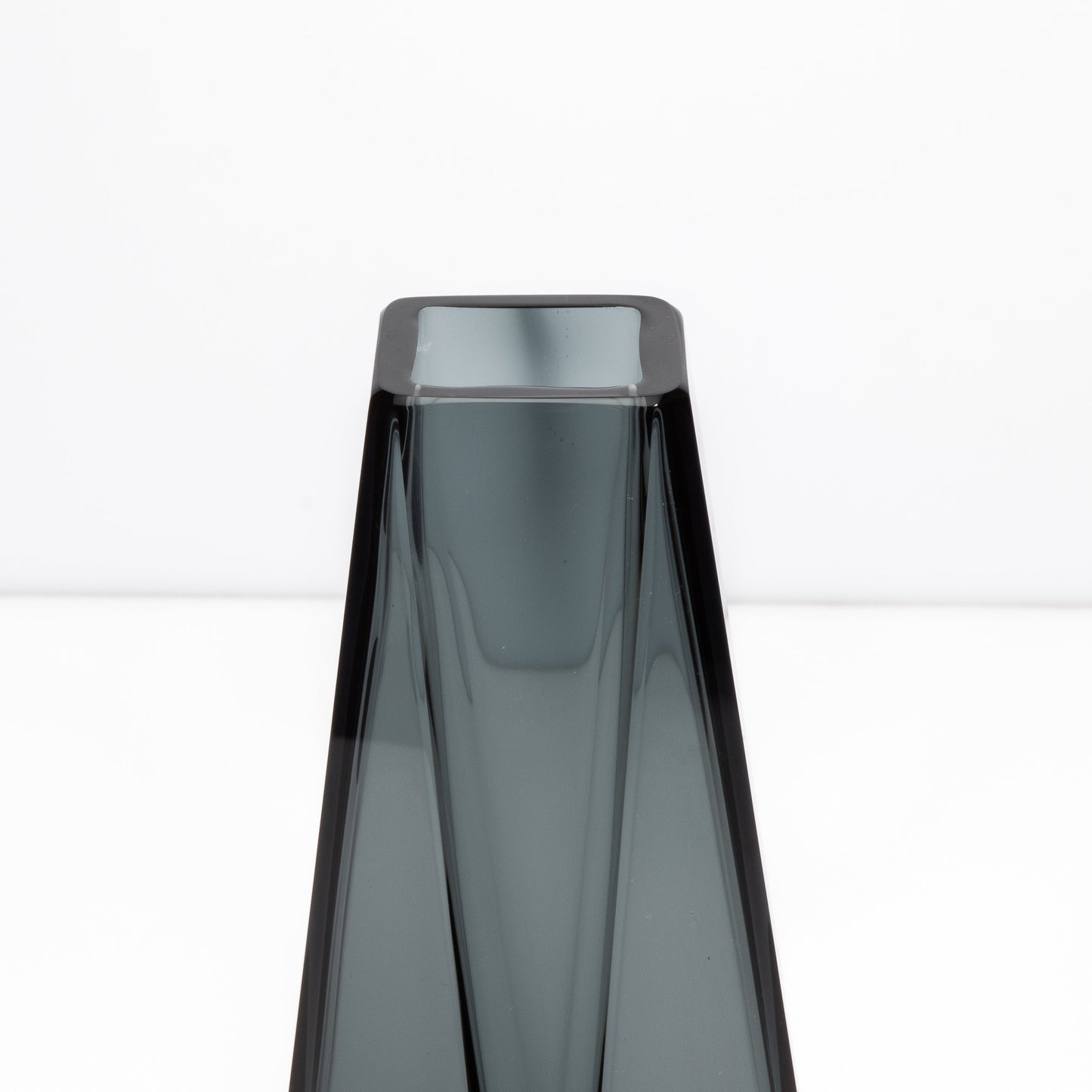 Murano Goccia Vase in Grey