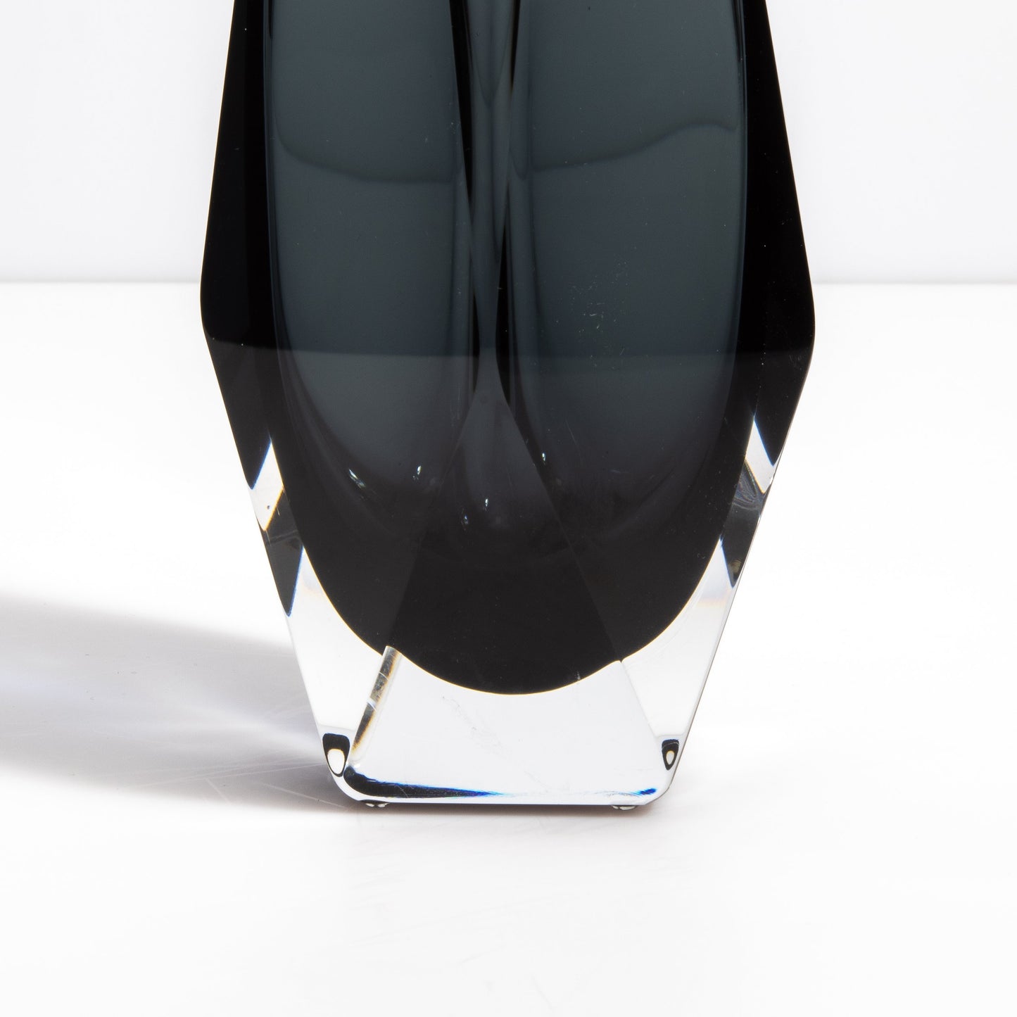 Murano Goccia Vase in Grey