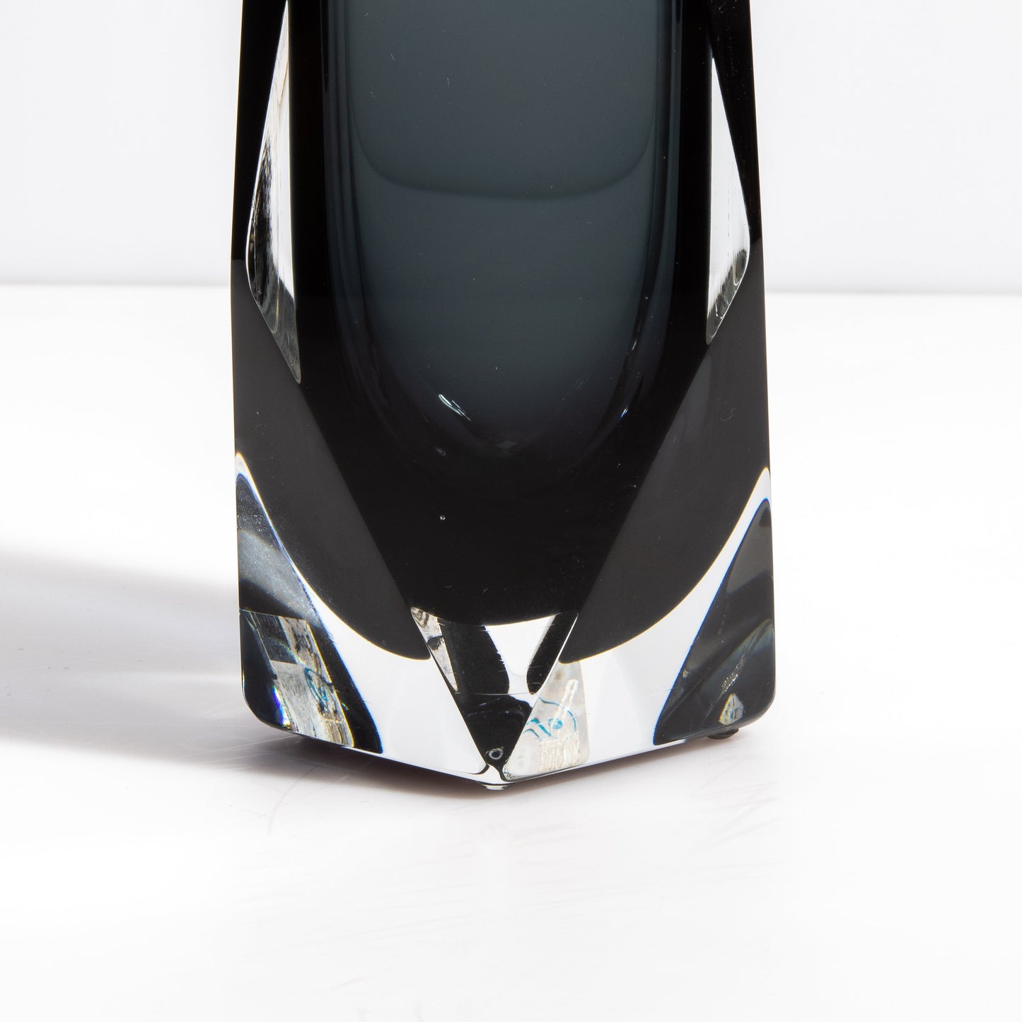 Murano Goccia Vase in Grey