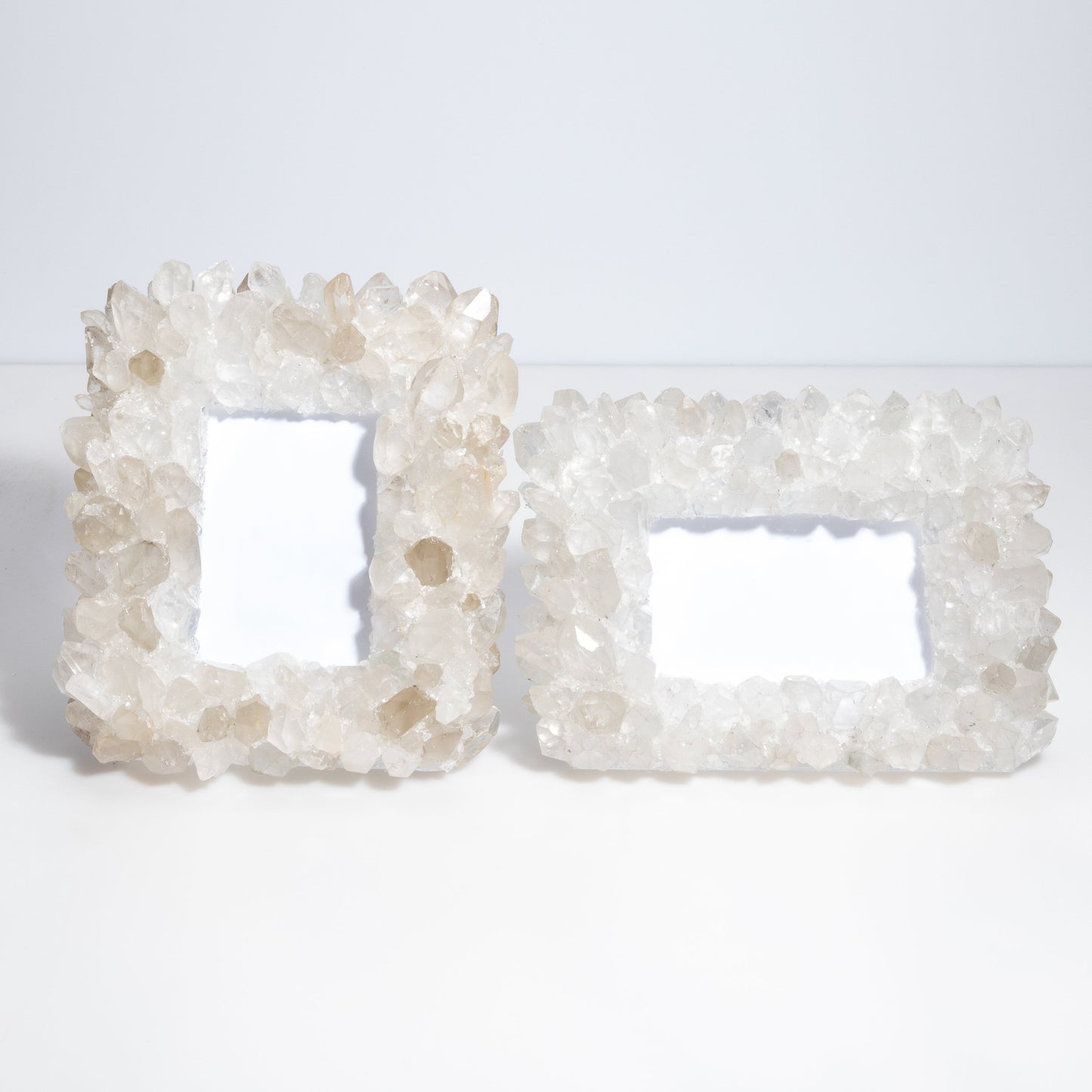 Picture Frame Medium Vertical White Quartz by Kathryn McCoy