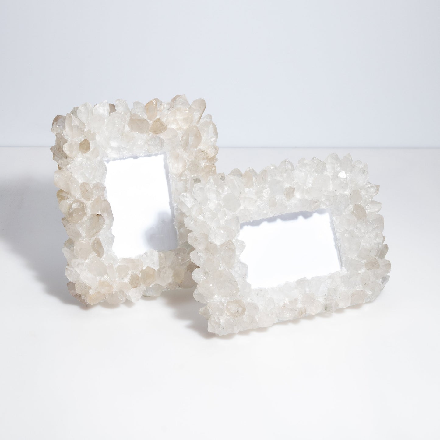 Picture Frame Medium Vertical White Quartz by Kathryn McCoy