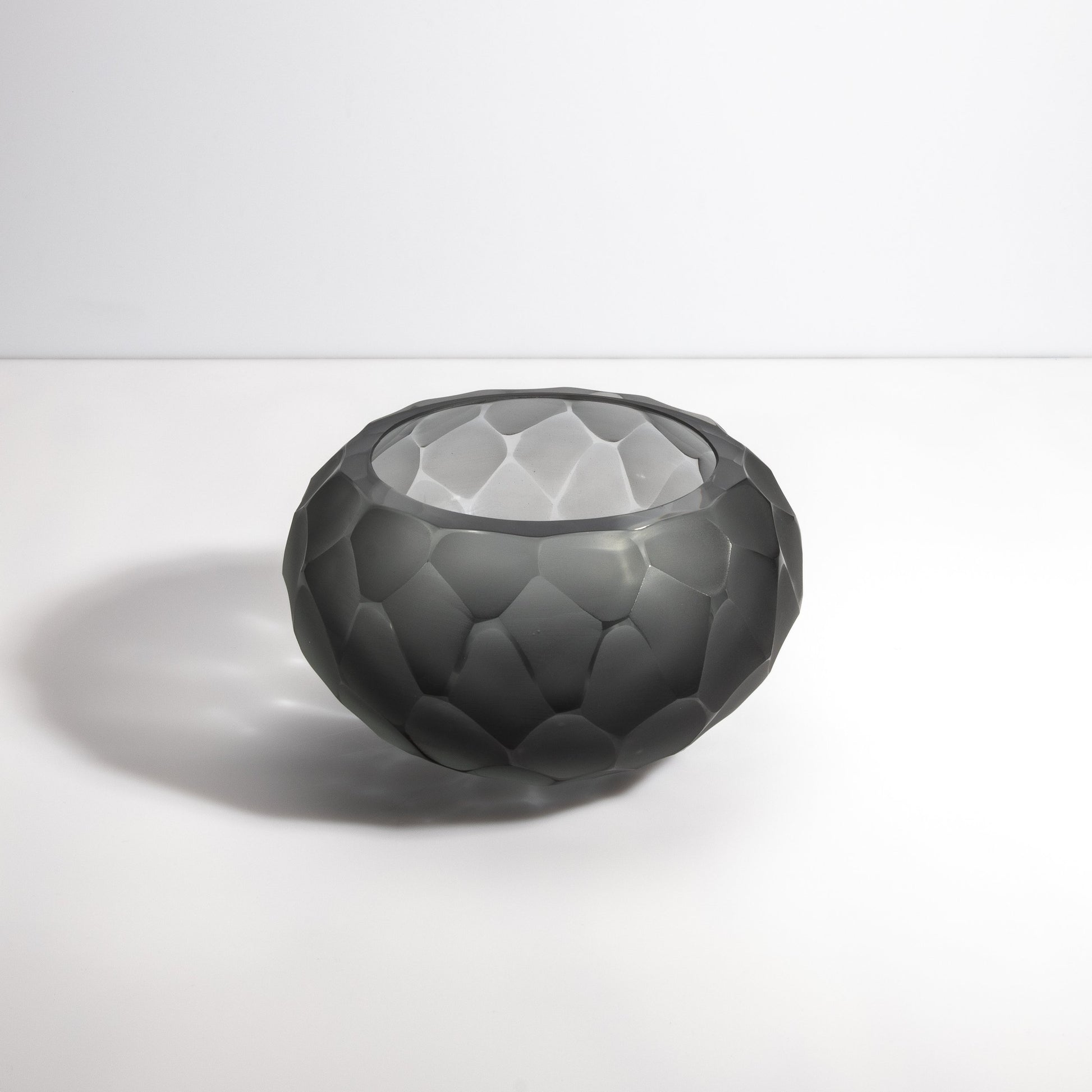 Murano Battuto Bowl in Grey