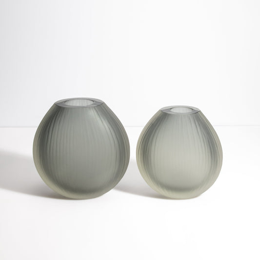 Murano Supreme Vase in Grey