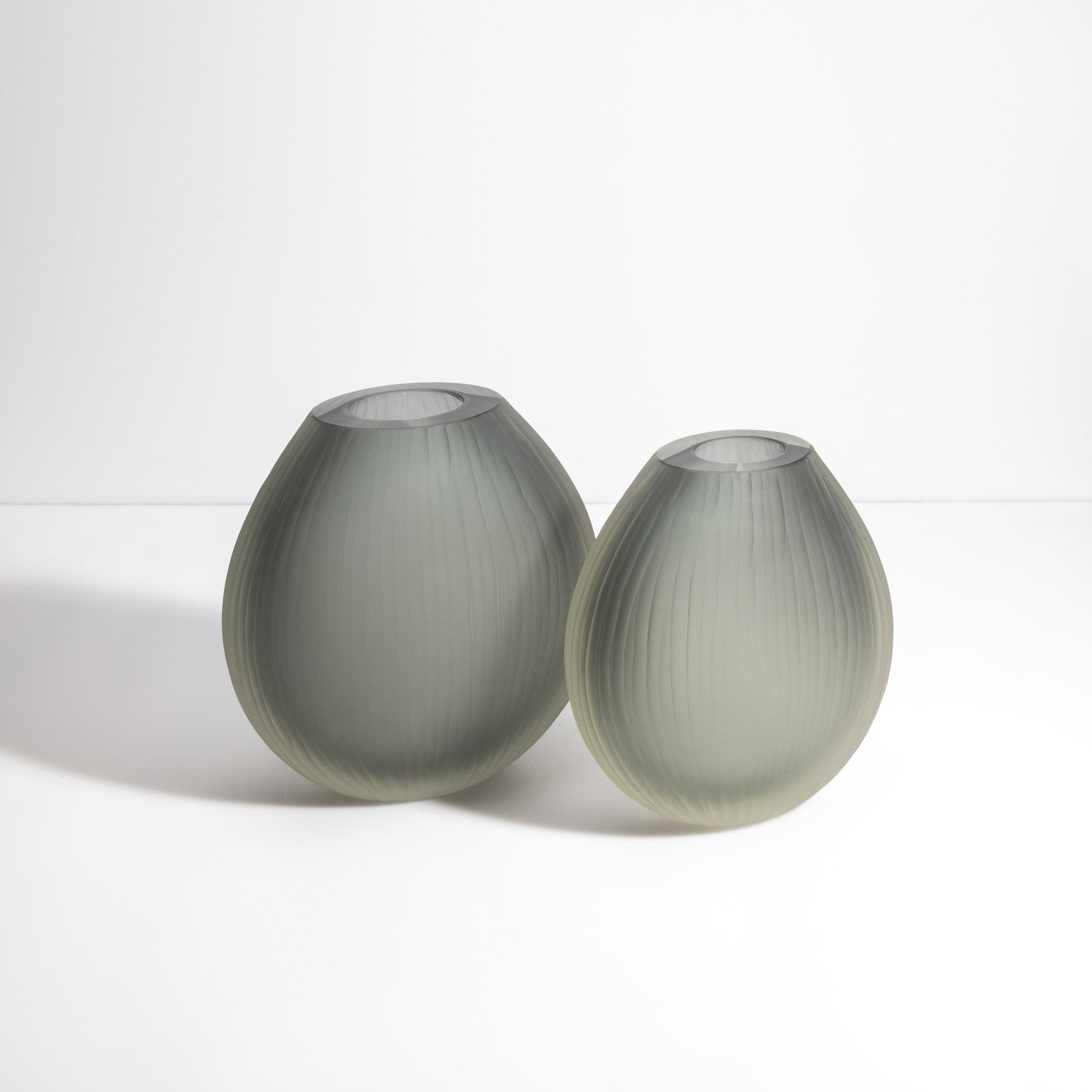 Murano Supreme Vase in Grey