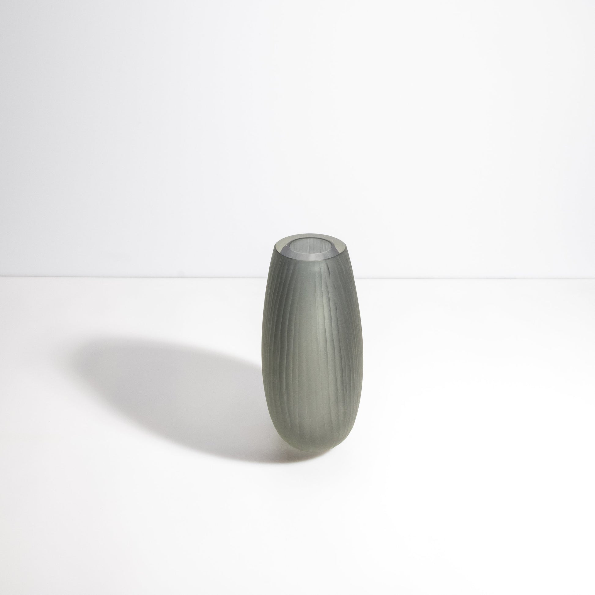 Murano Supreme Vase in Grey