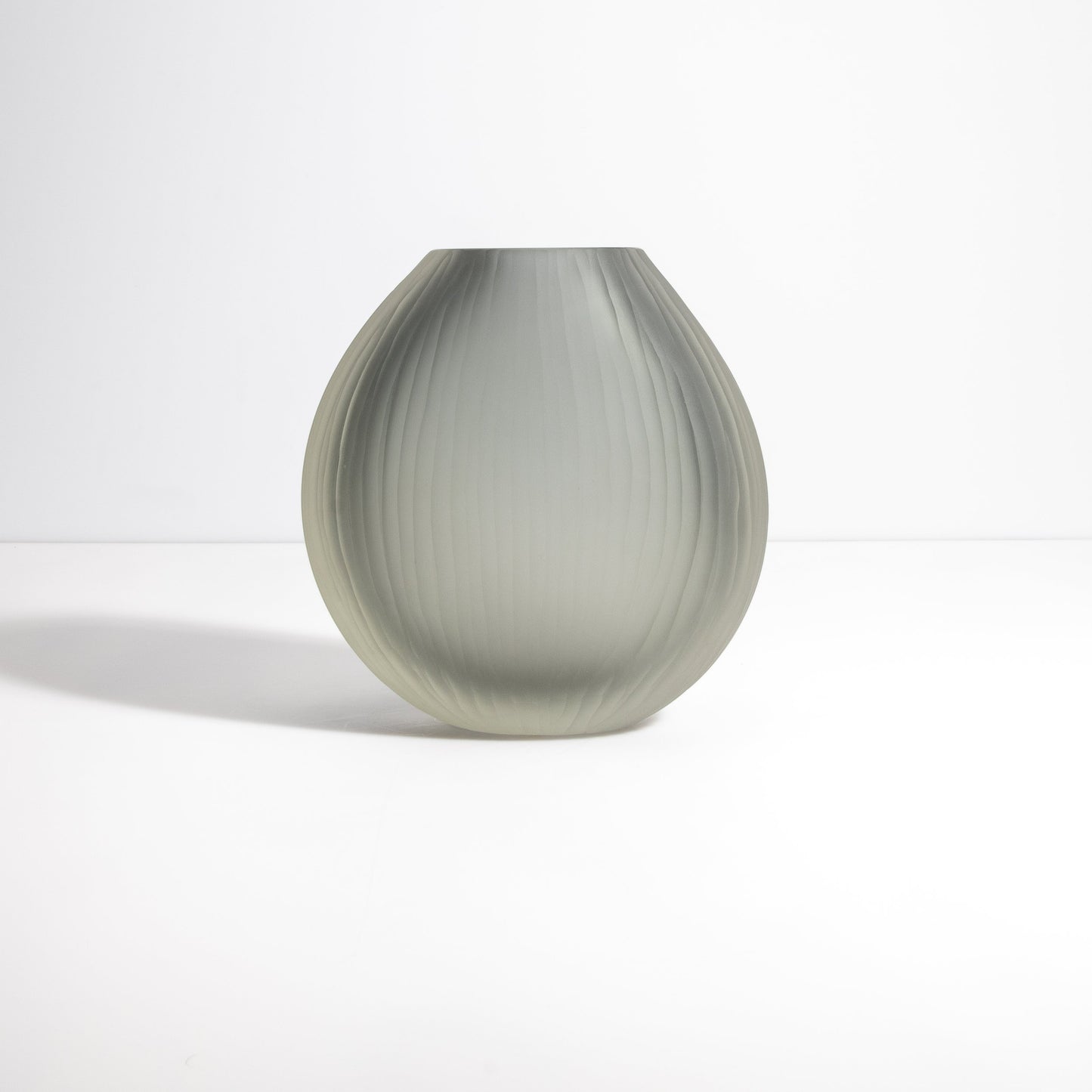 Murano Supreme Vase in Grey