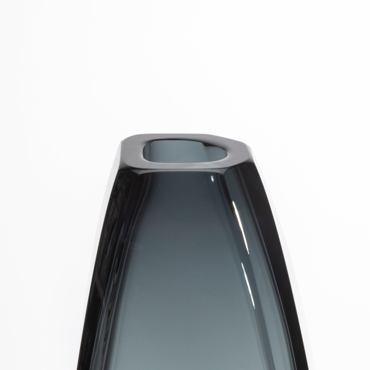 Murano Vela Vase in Grey