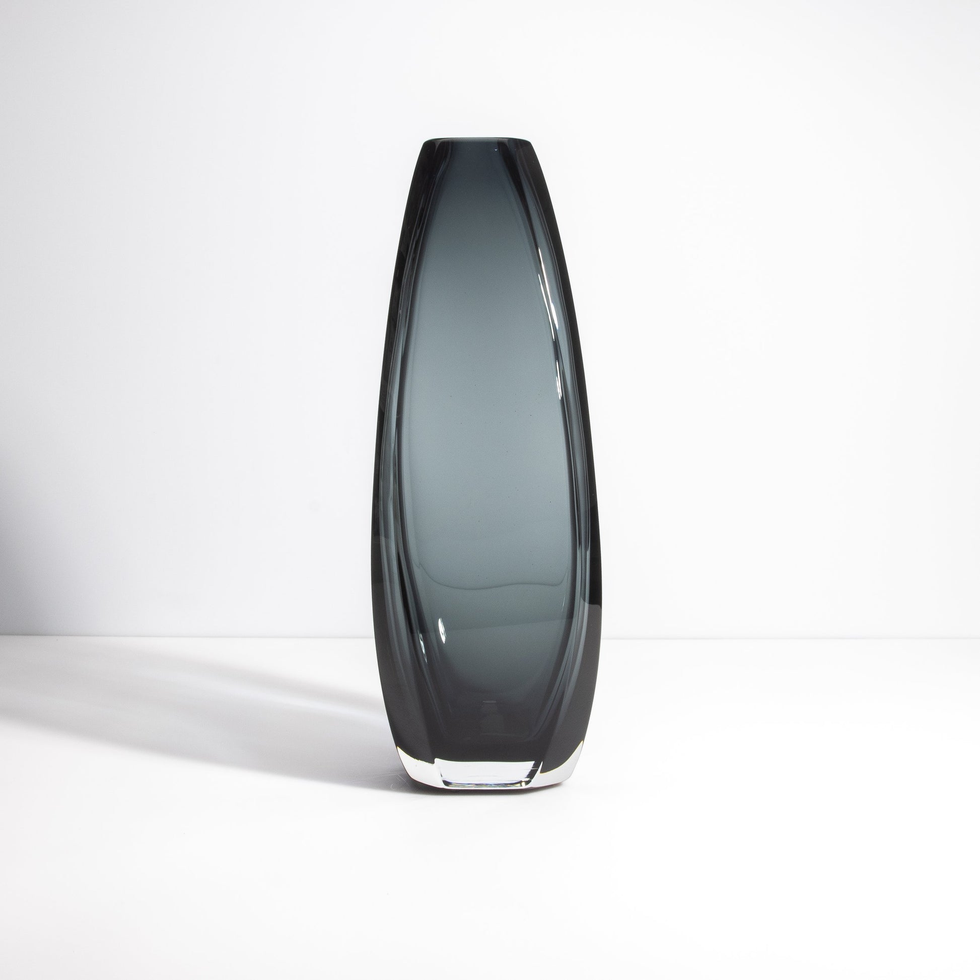 Murano Vela Vase in Grey