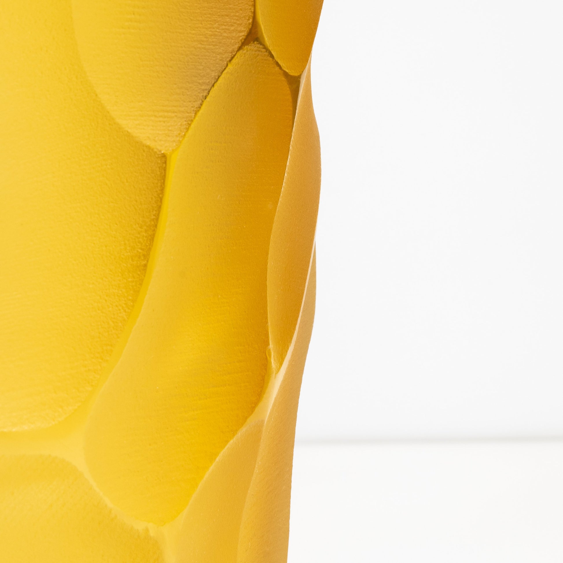 Murano Moon Vase in Amber