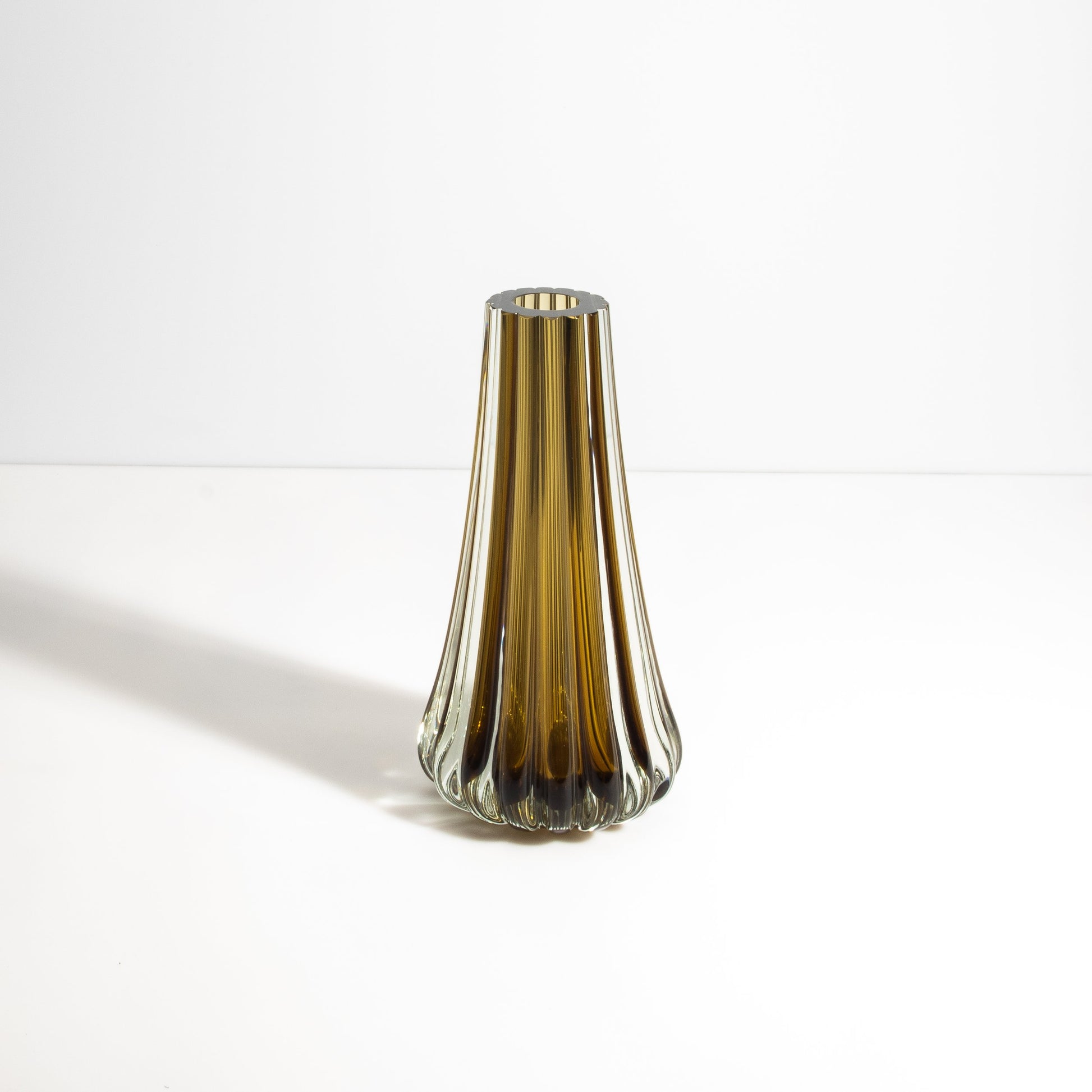 Murano Massiccio Vase in Copper