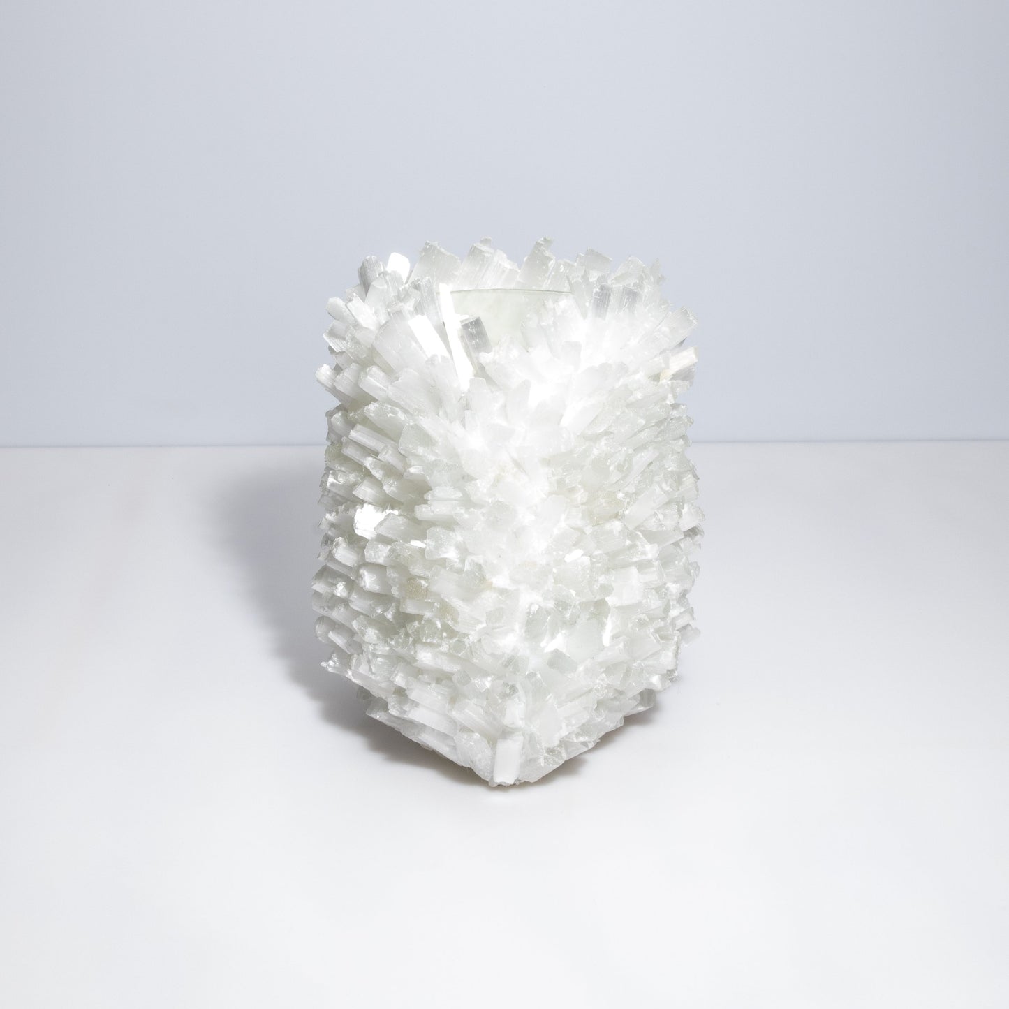 Grayson Vase in Selenite by Kathryn McCoy