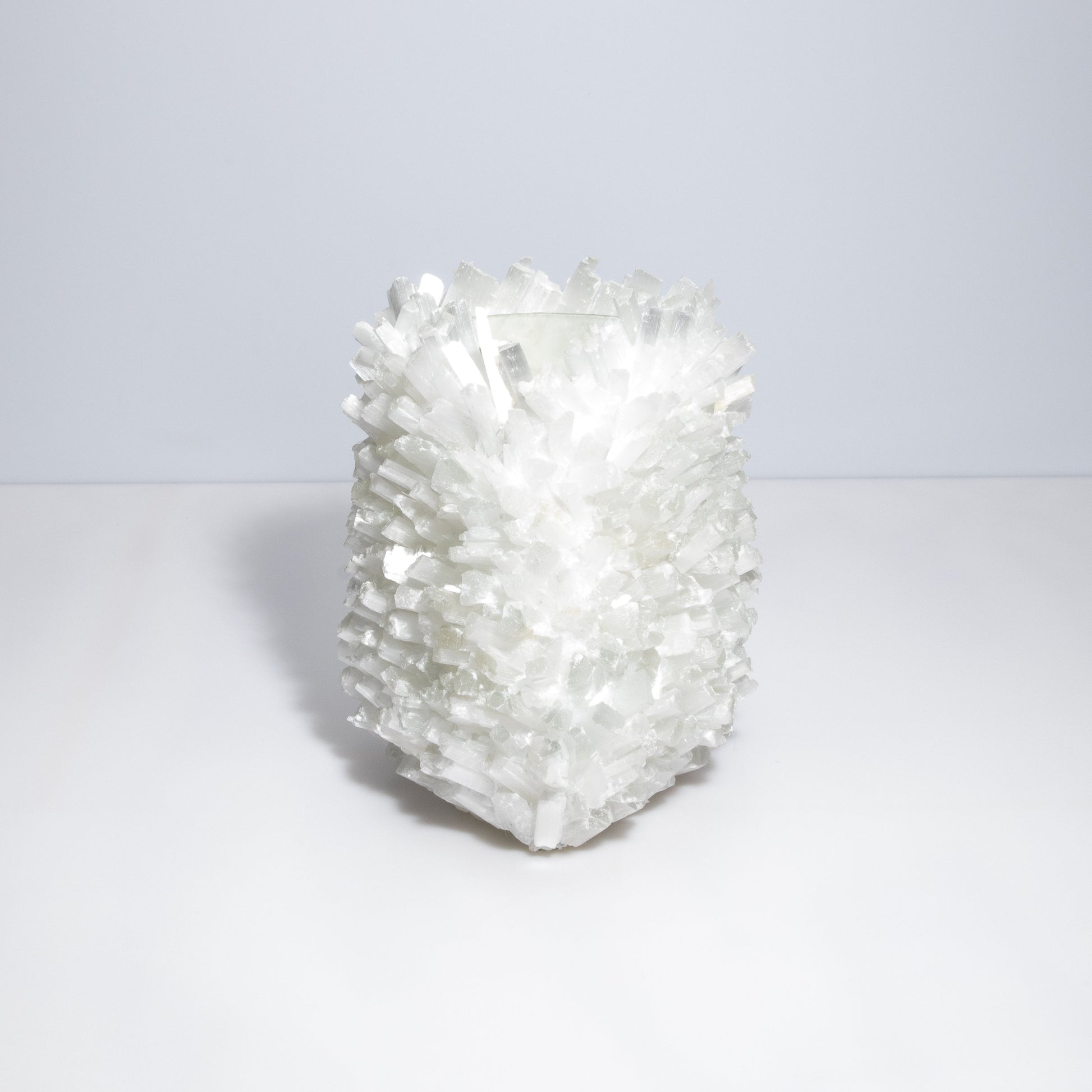 Grayson Vase in Selenite by Kathryn McCoy