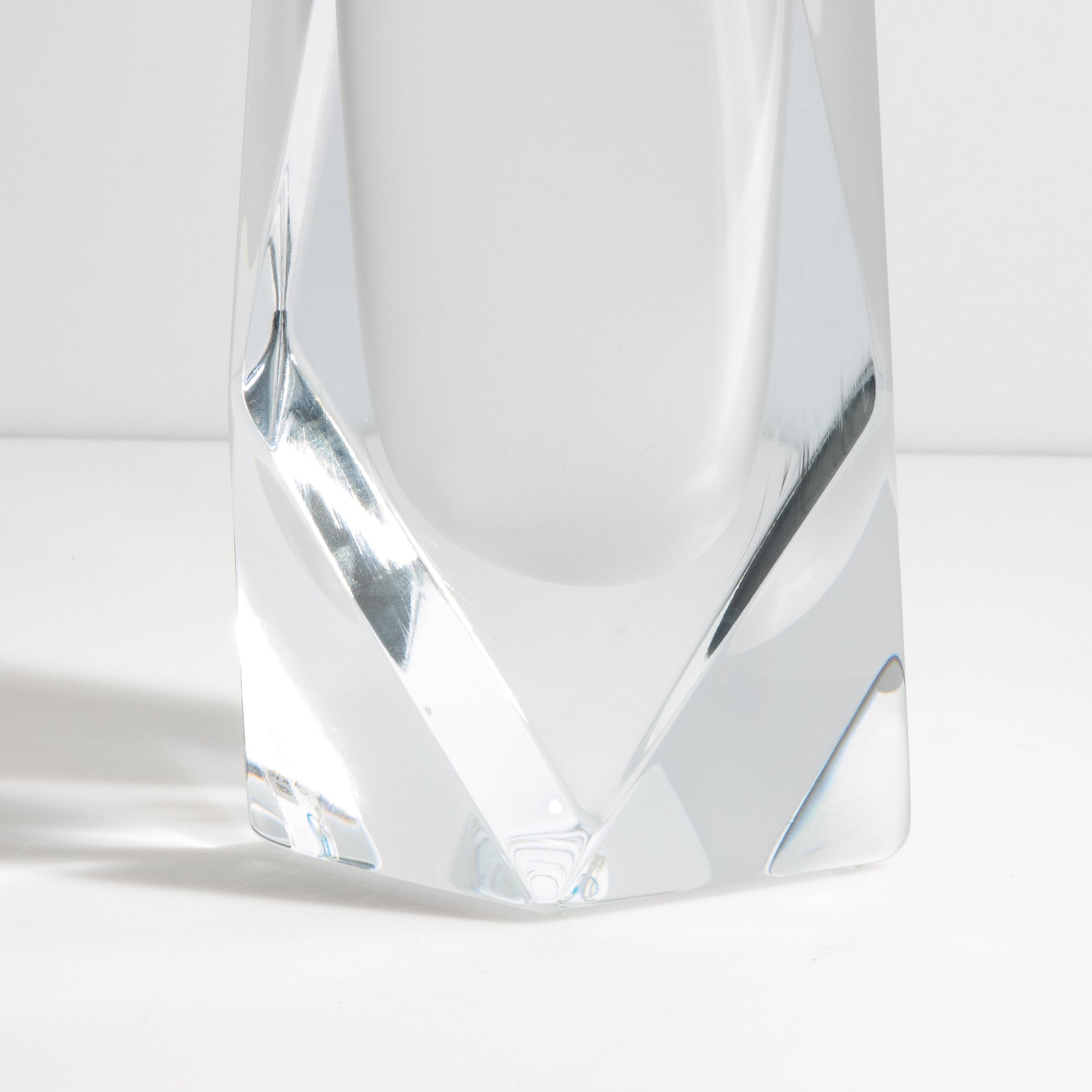 Murano Goccia Vase in Frosted White