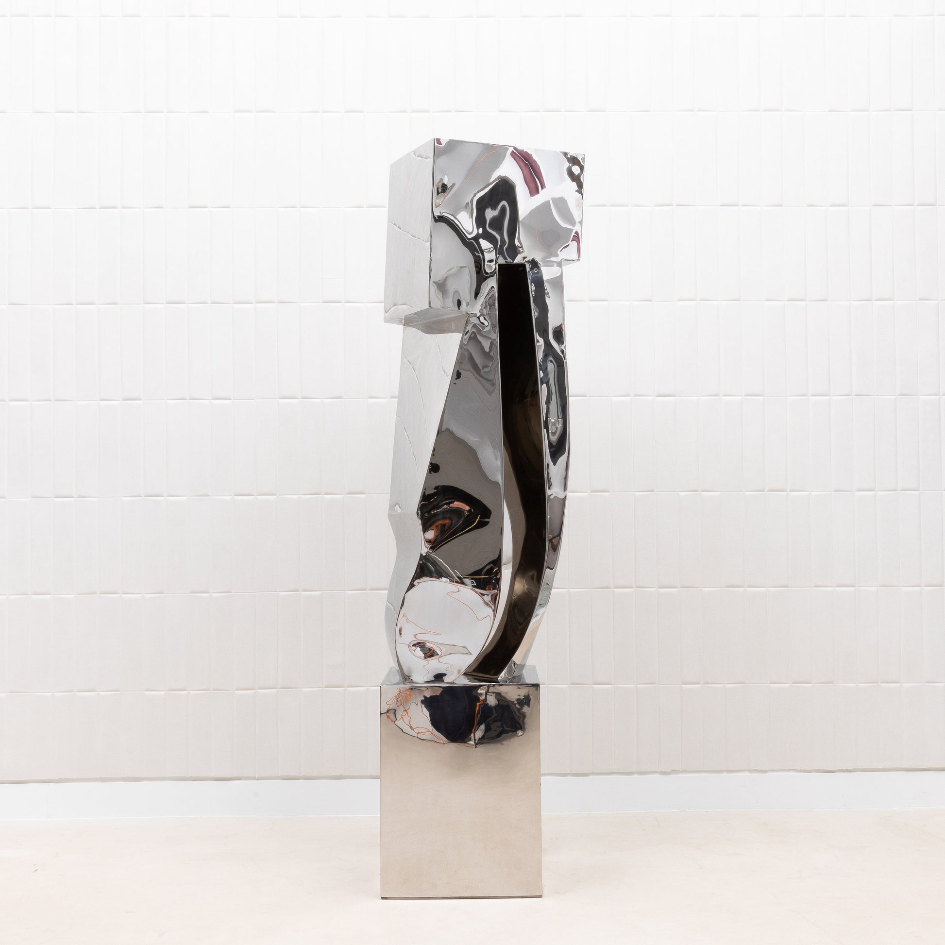 Sculpture in Stainless Steel by Patrick Coard Paris