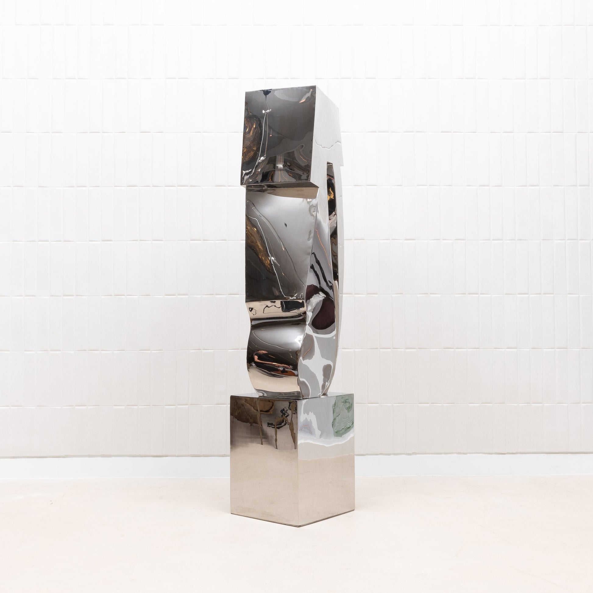 Sculpture in Stainless Steel by Patrick Coard Paris