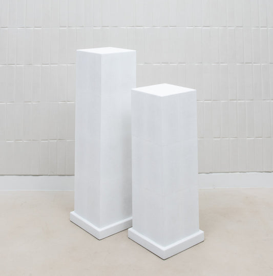 Modern Classic Shagreen Columns by R&Y Augousti