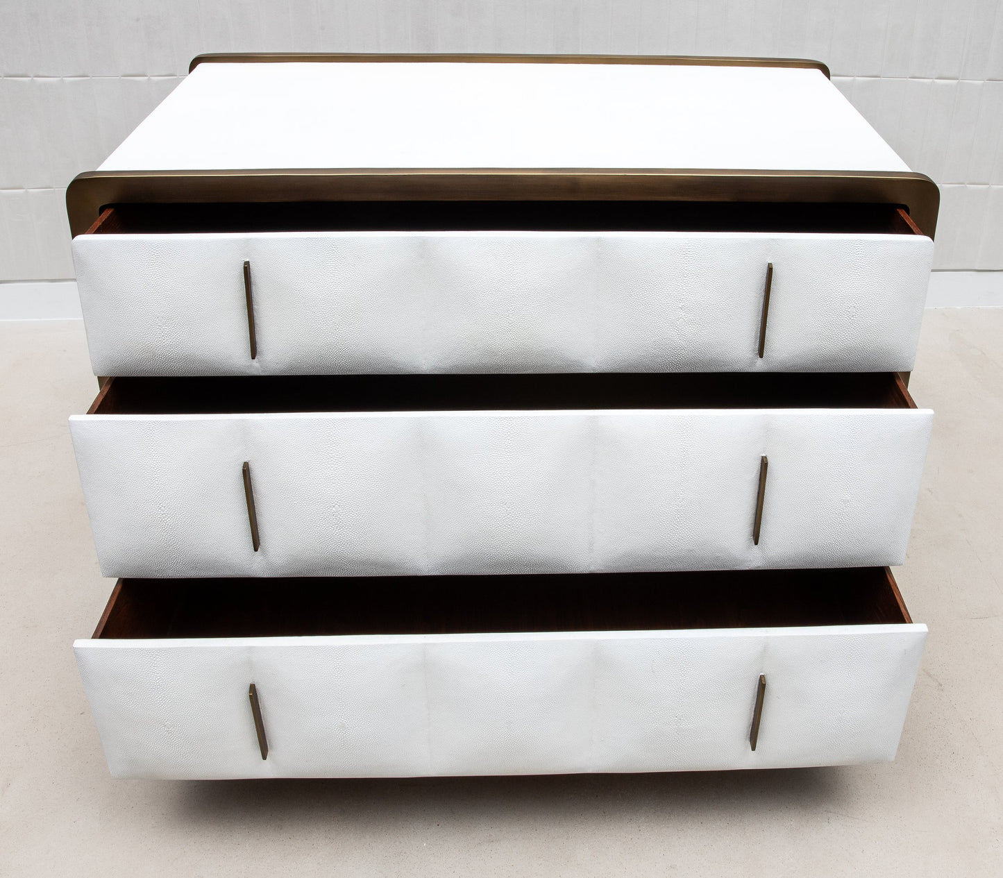 Coco Shagreen Chest of Drawers by R&Y Augousti