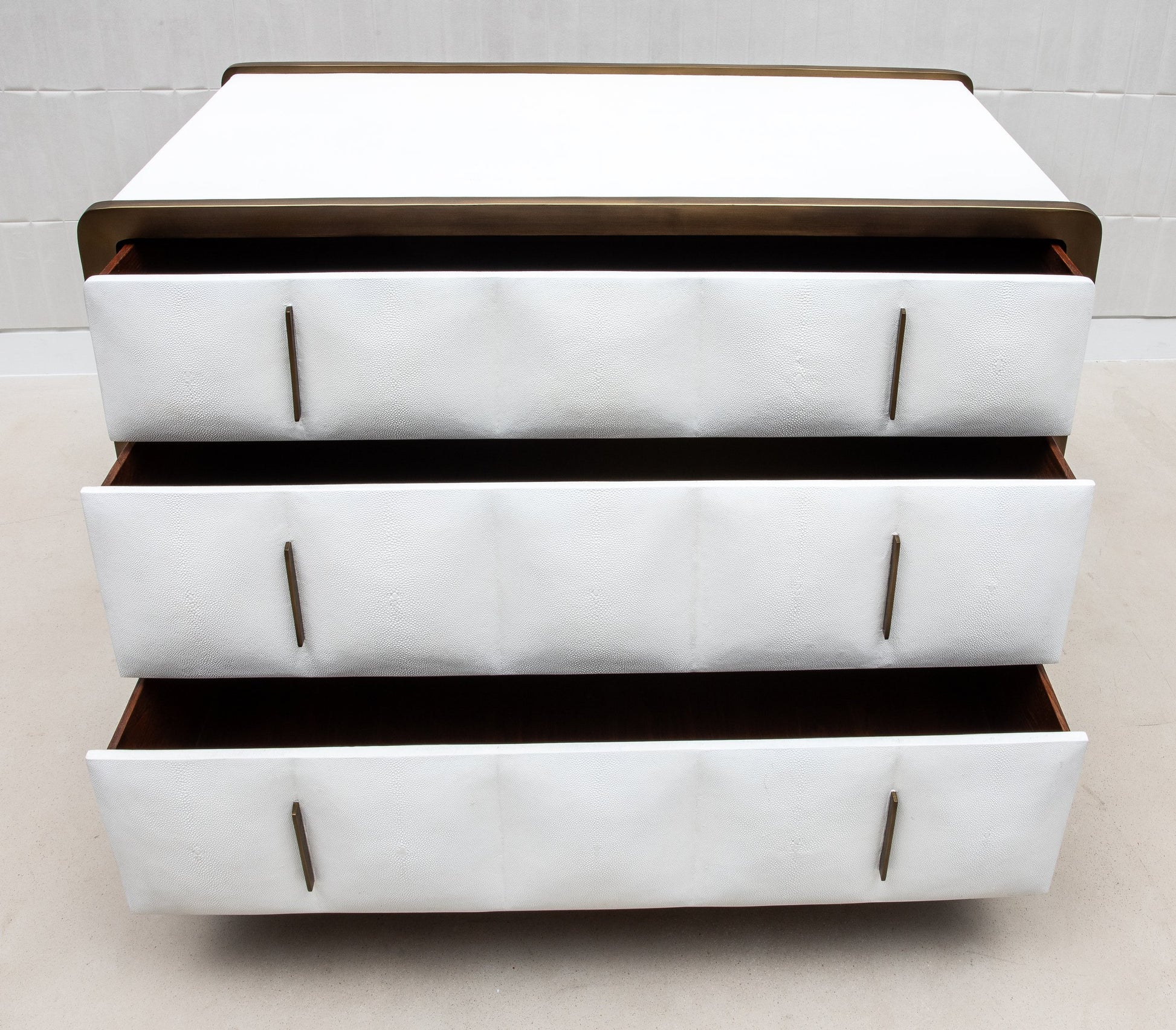 Coco Shagreen Chest of Drawers by R&Y Augousti