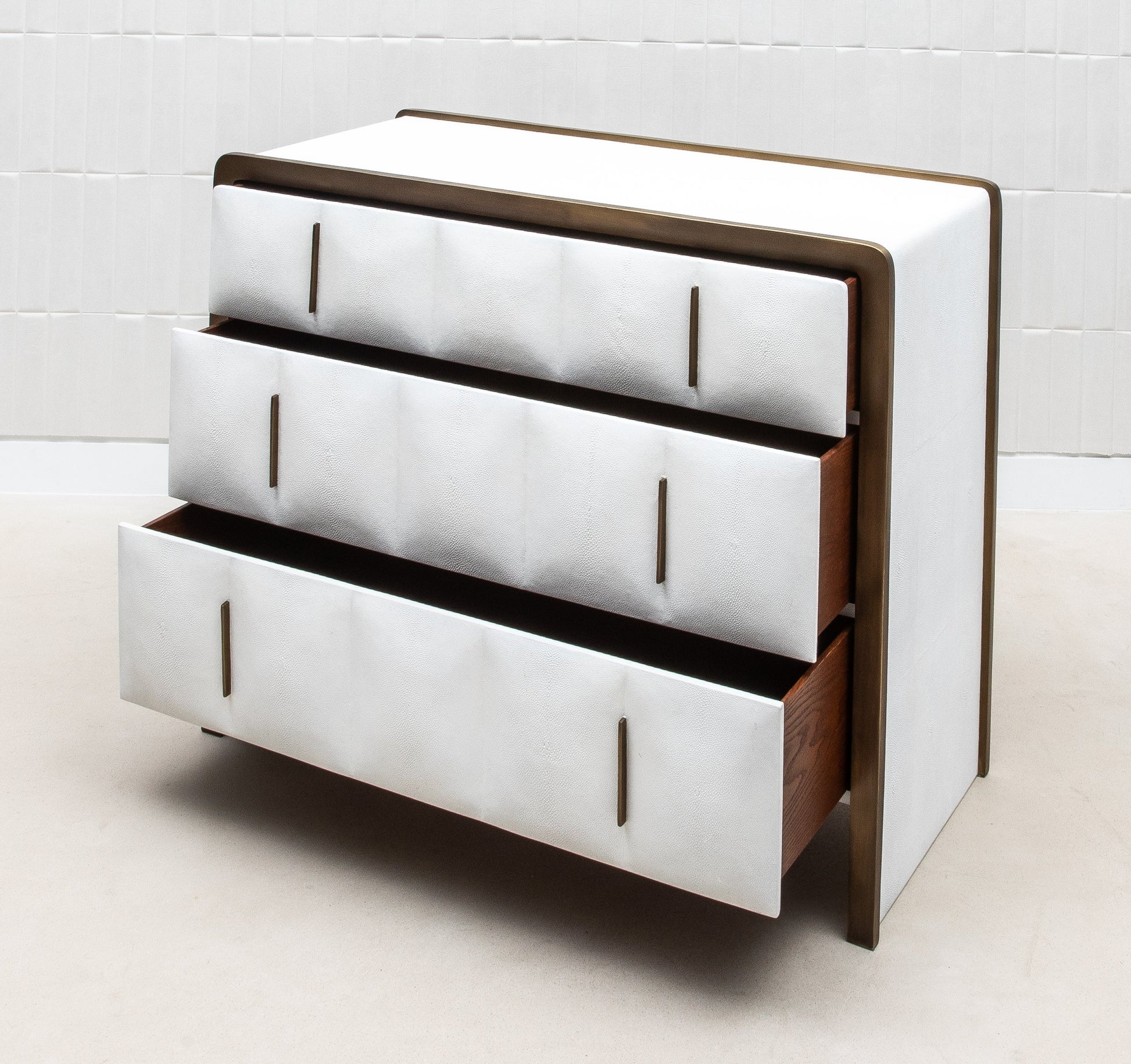 Coco Shagreen Chest of Drawers by R&Y Augousti