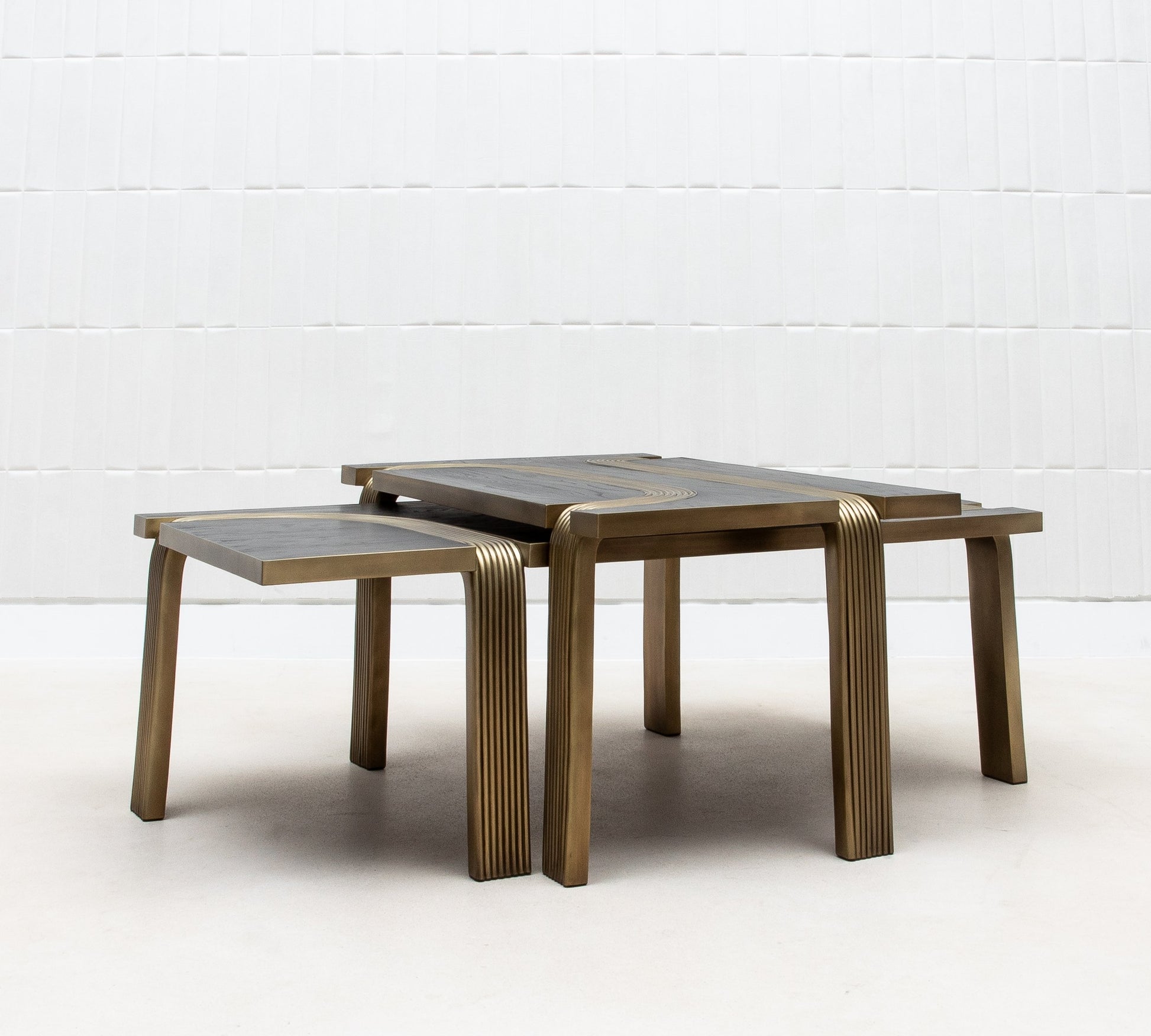 Licol Nesting Coffee Tables by R&Y Augousti
