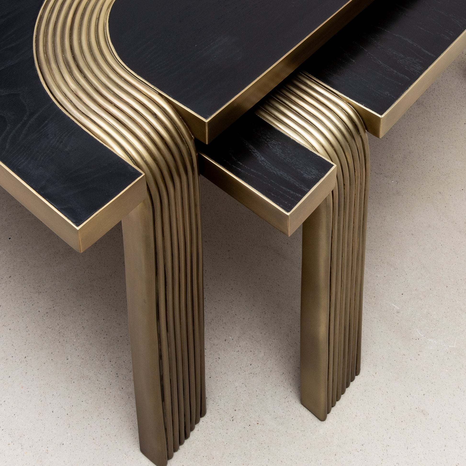 Licol Nesting Coffee Tables by R&Y Augousti