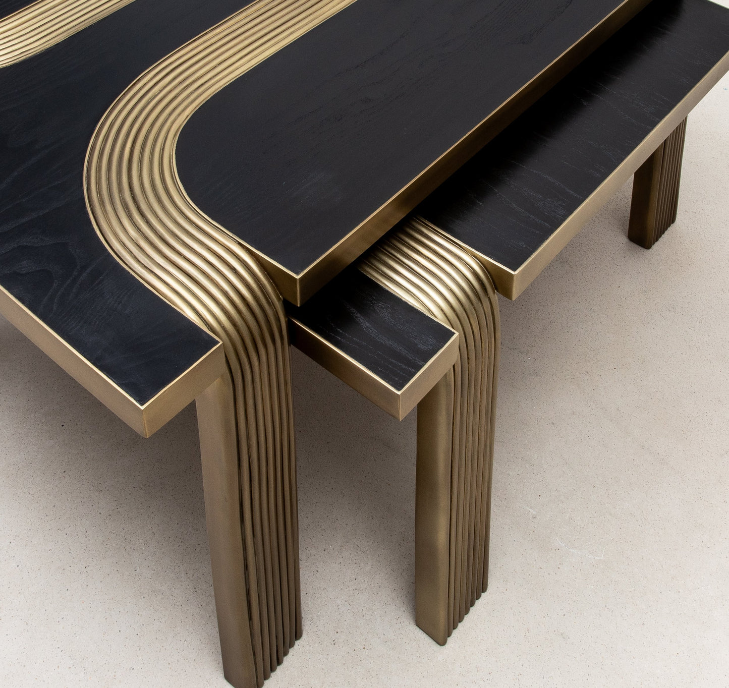 Licol Nesting Coffee Tables by R&Y Augousti