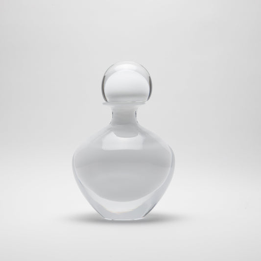 Murano Bottle Crystal White M