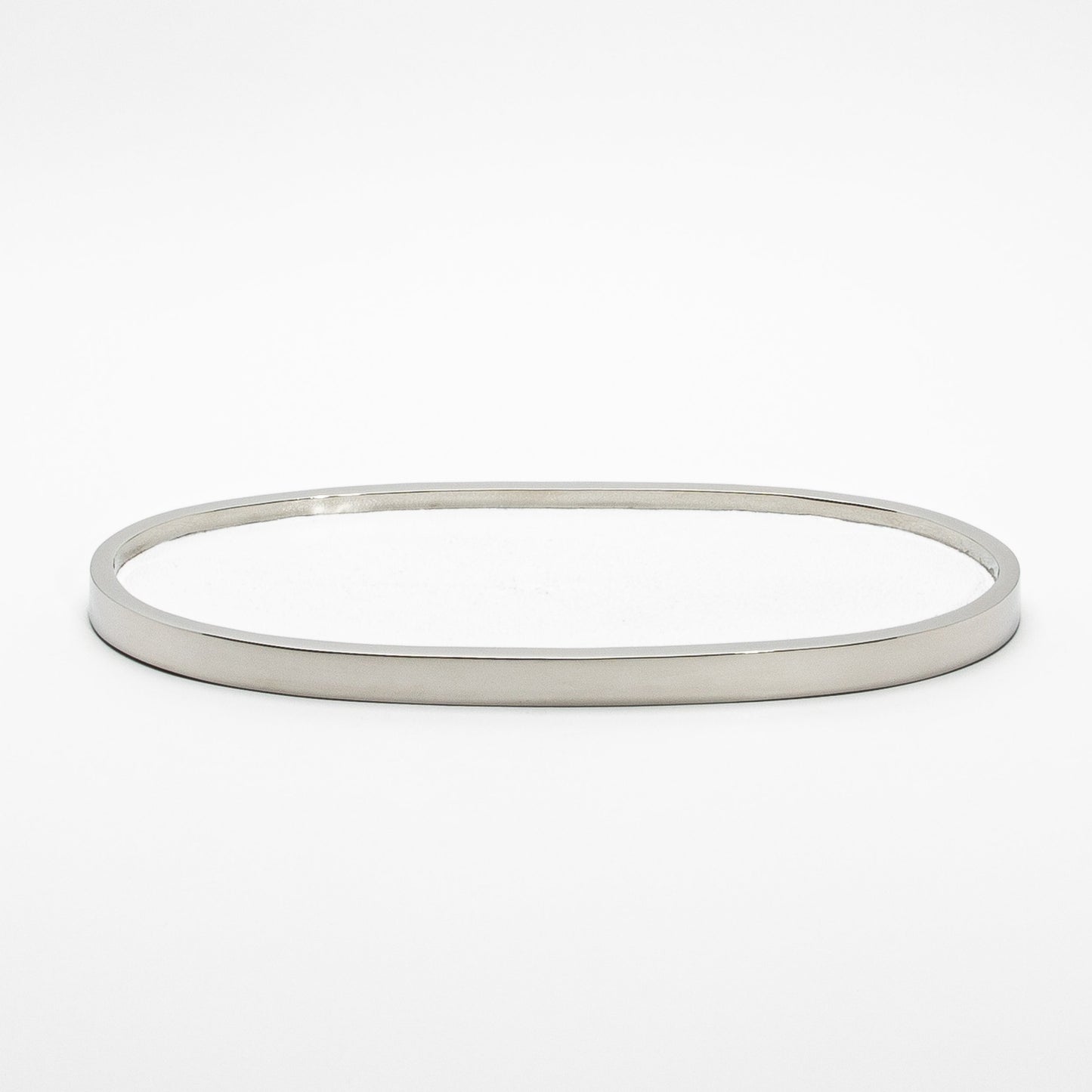 Tray in Shagreen with Polished Stainless Steel by Kifu Paris