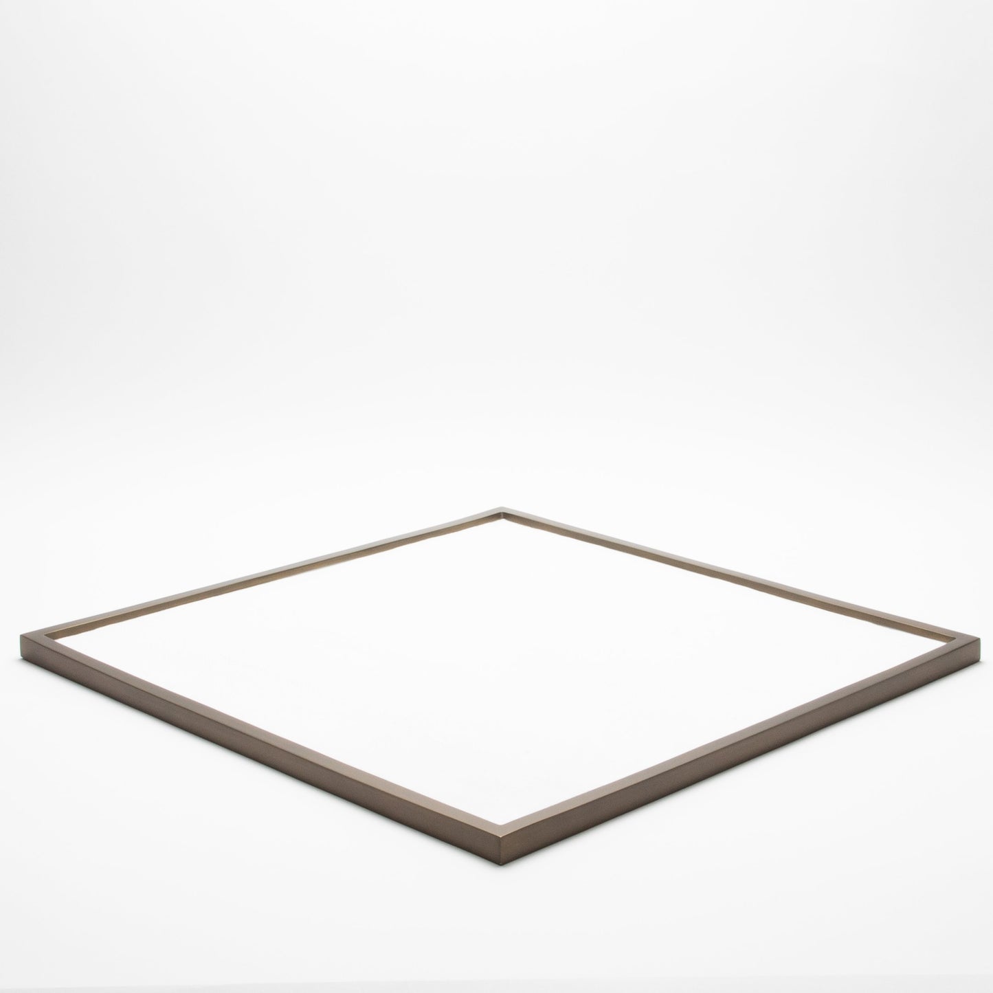Extra Large Square Tray in Shagreen with Bronze by Kifu Paris