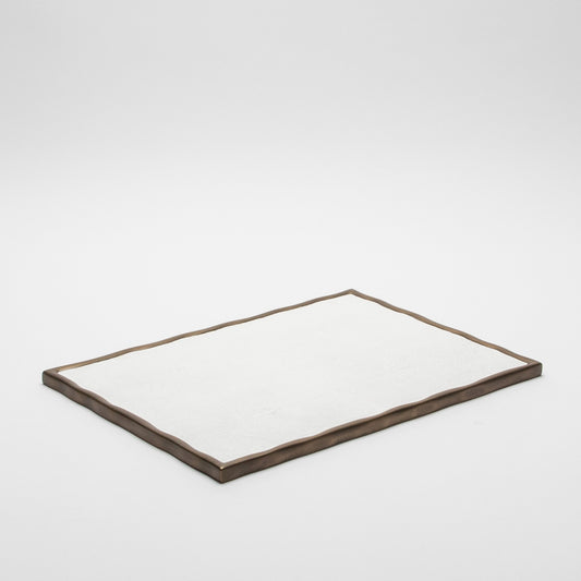 Rectangular Melting Tray in Shagreen by R&Y Augousti