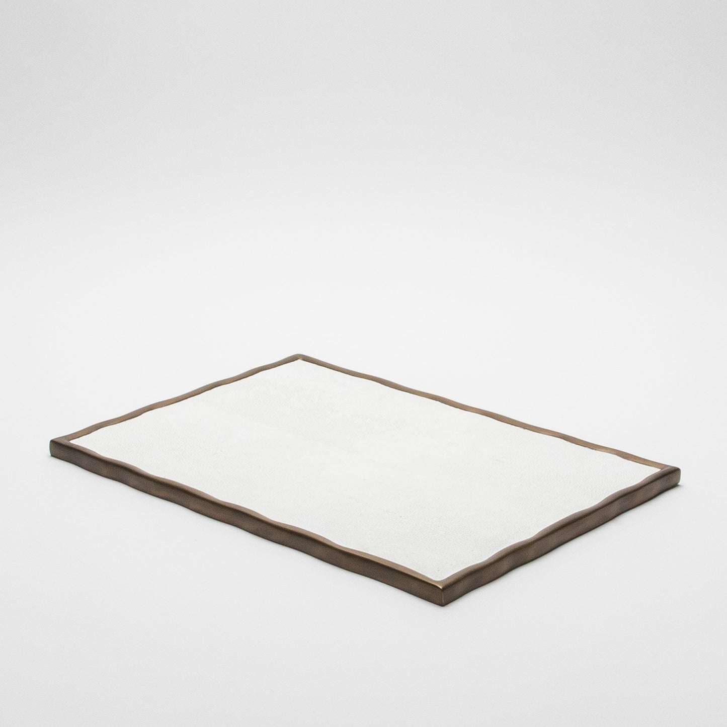 Rectangular Melting Tray in Shagreen by R&Y Augousti