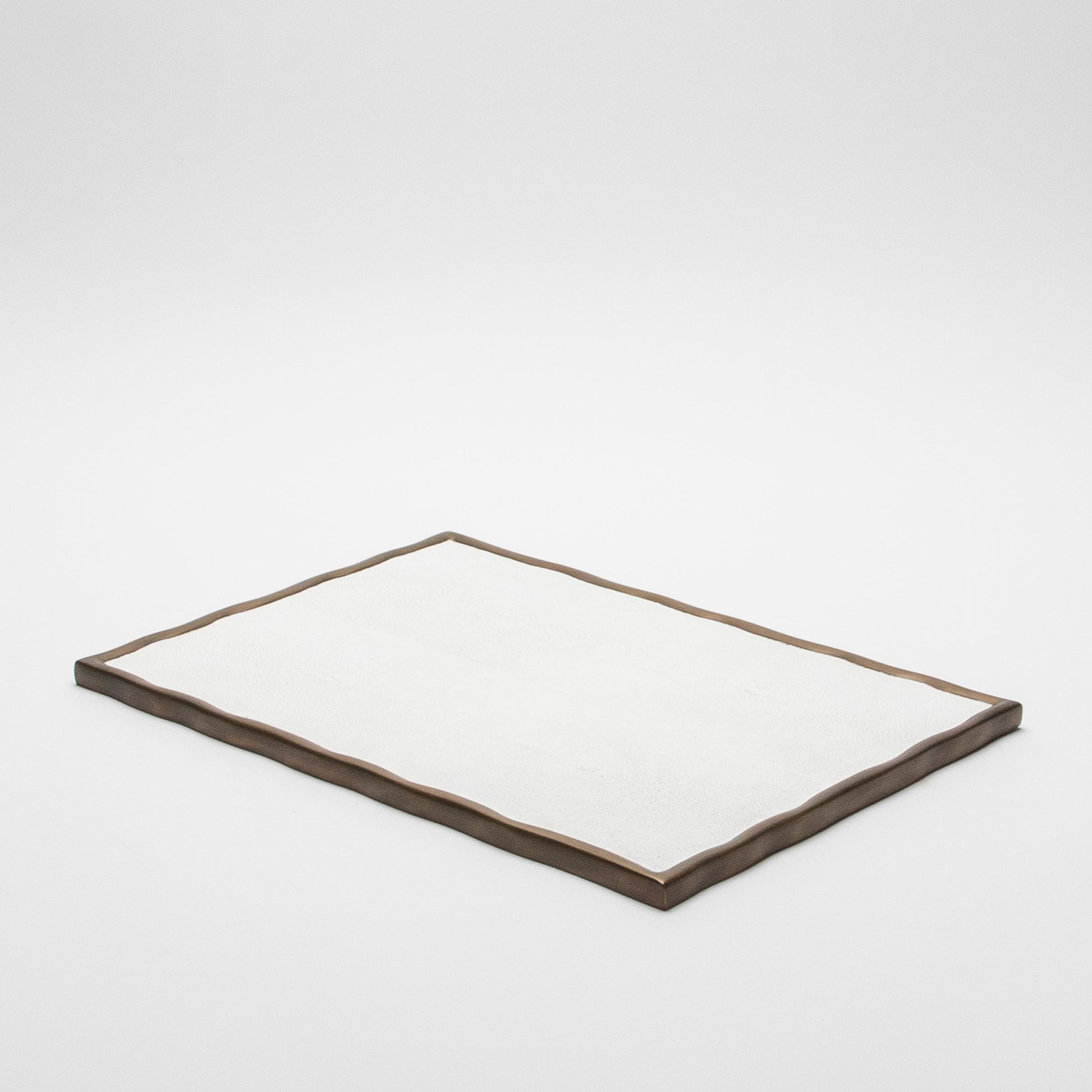 Rectangular Melting Tray in Shagreen by R&Y Augousti