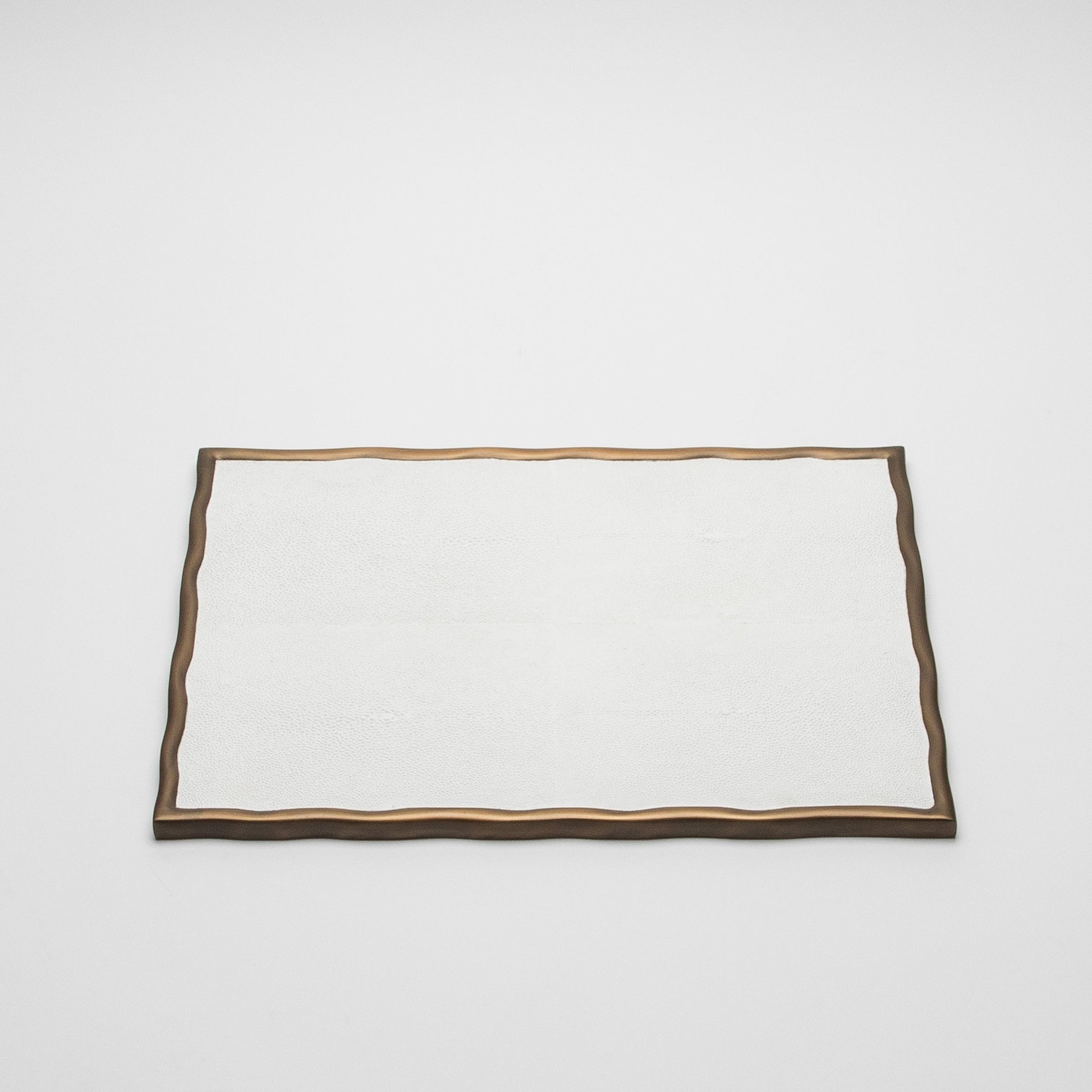 Rectangular Melting Tray in Shagreen by R&Y Augousti