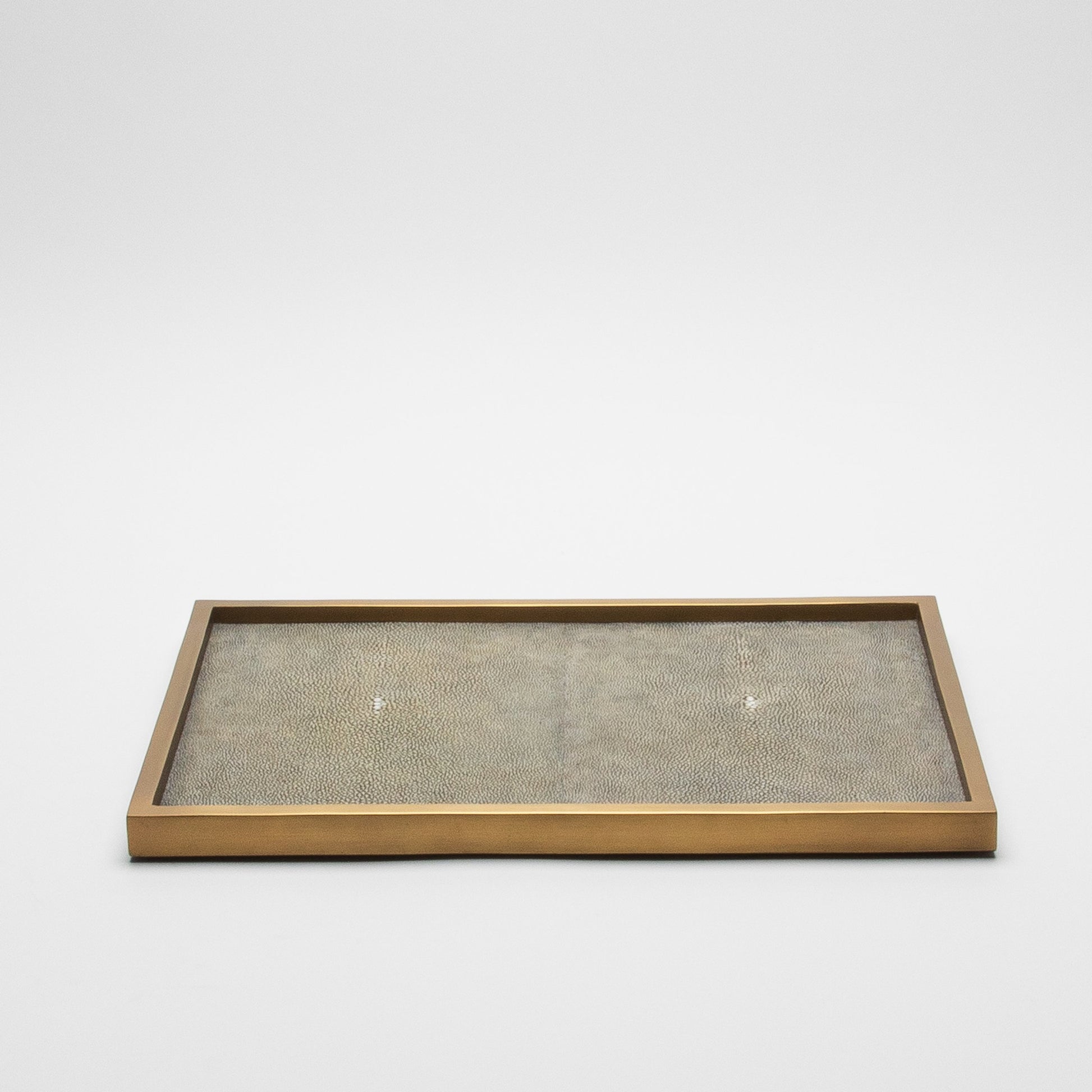 Rectangular Tray in Shagreen by Kifu Paris