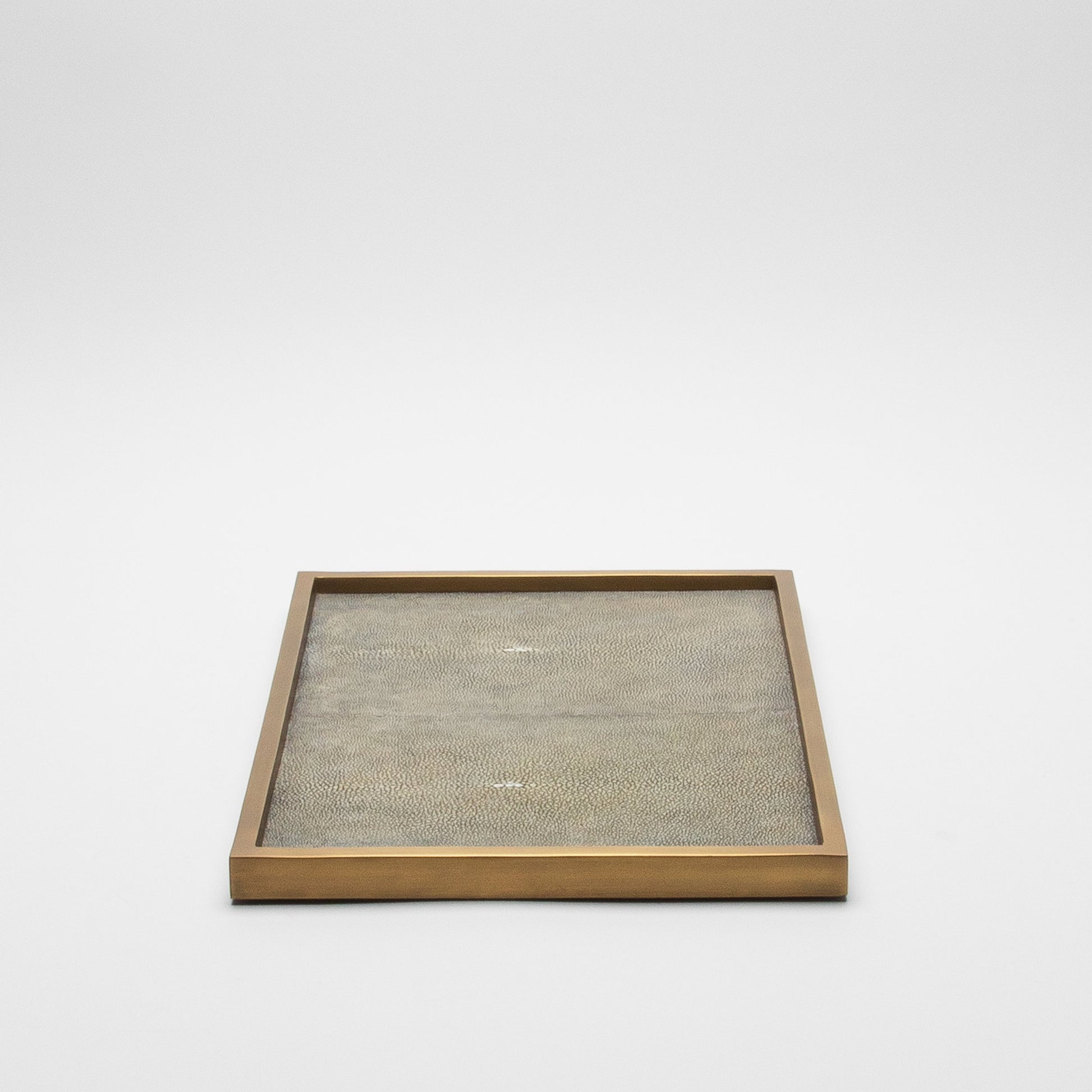 Rectangular Tray in Shagreen by Kifu Paris