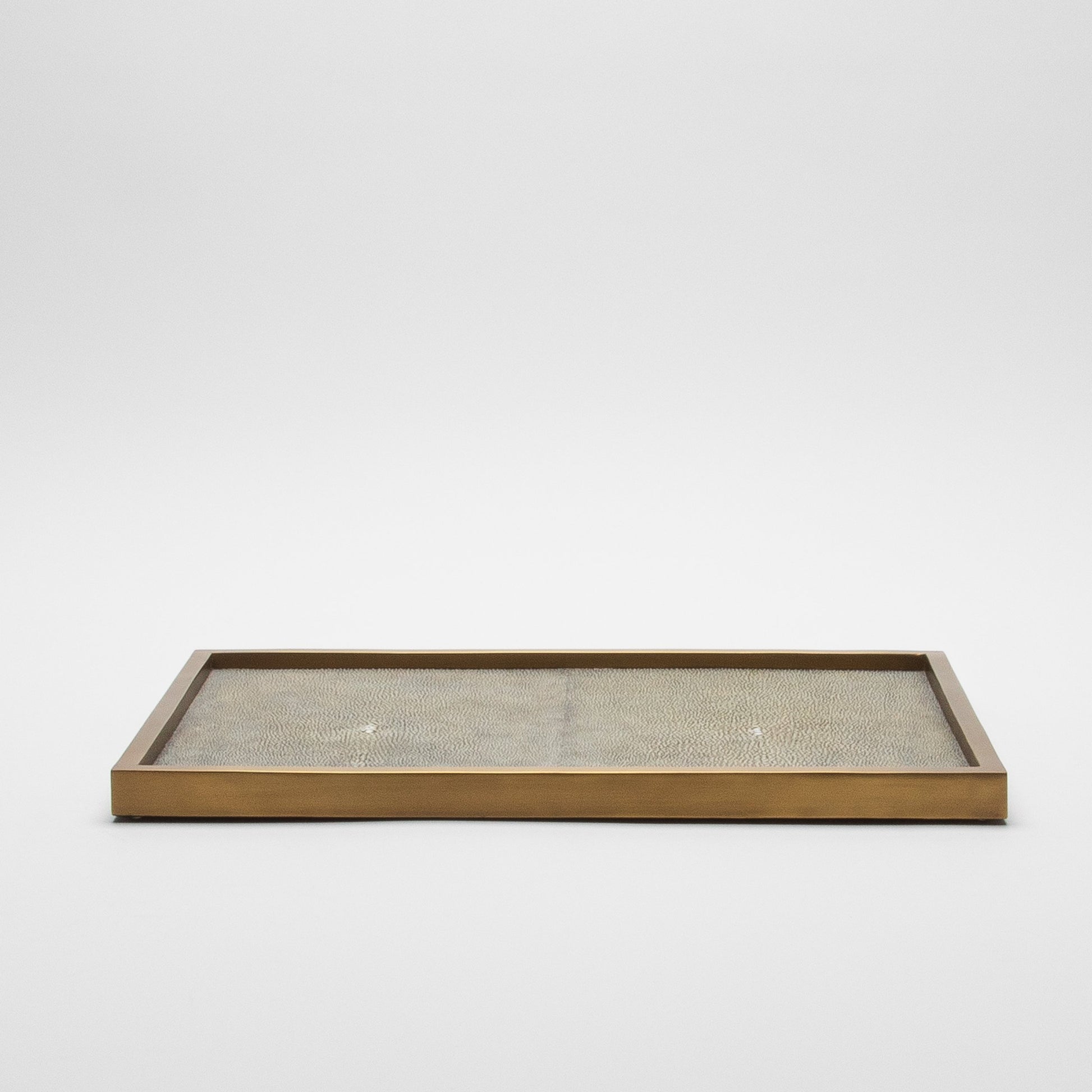 Rectangular Tray in Shagreen by Kifu Paris