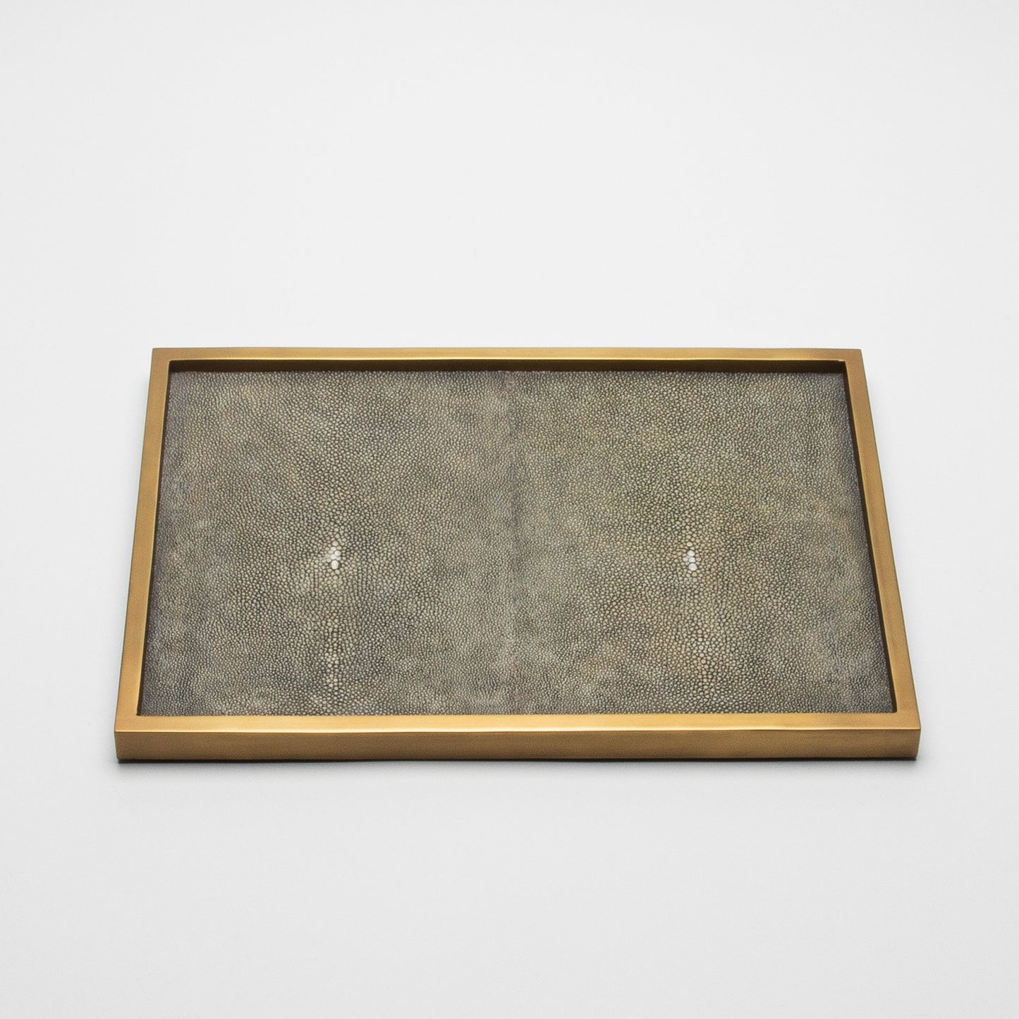 Rectangular Tray in Shagreen by Kifu Paris