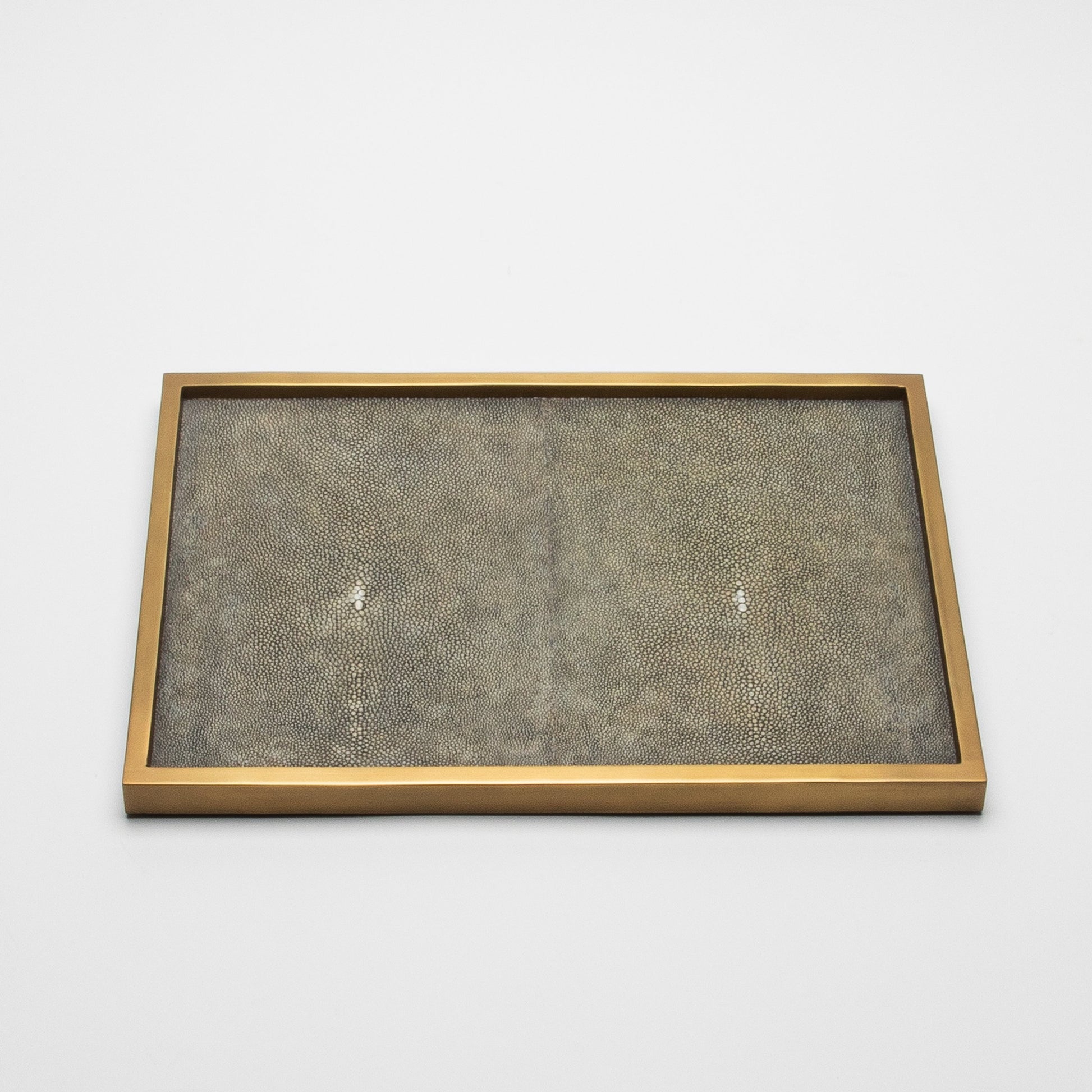 Rectangular Tray in Shagreen by Kifu Paris