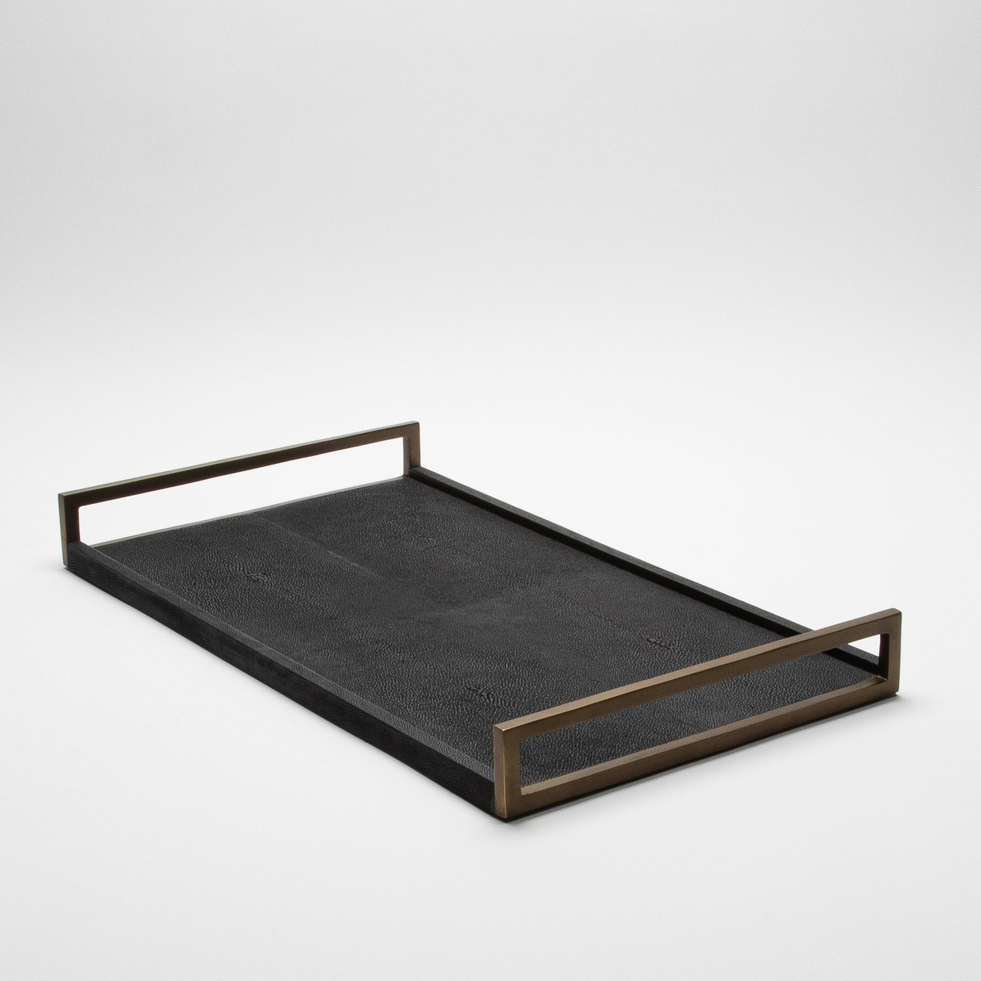 Rectangular Tray in Shagreen by R&Y Augousti