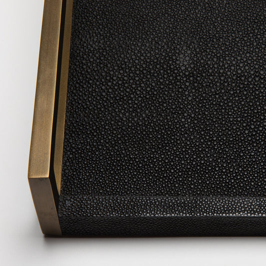 Rectangular Tray in Shagreen by R&Y Augousti