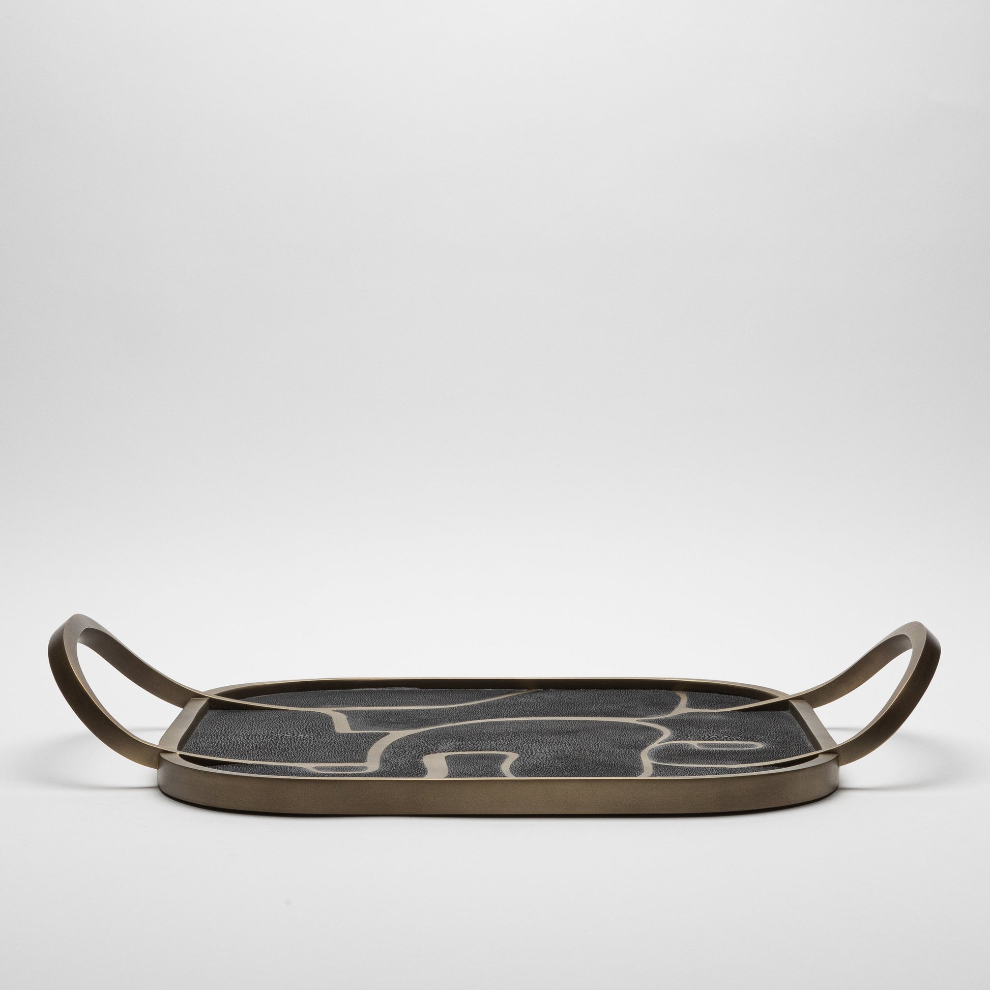 Cocteau Tray in Shagreen by R&Y Augousti