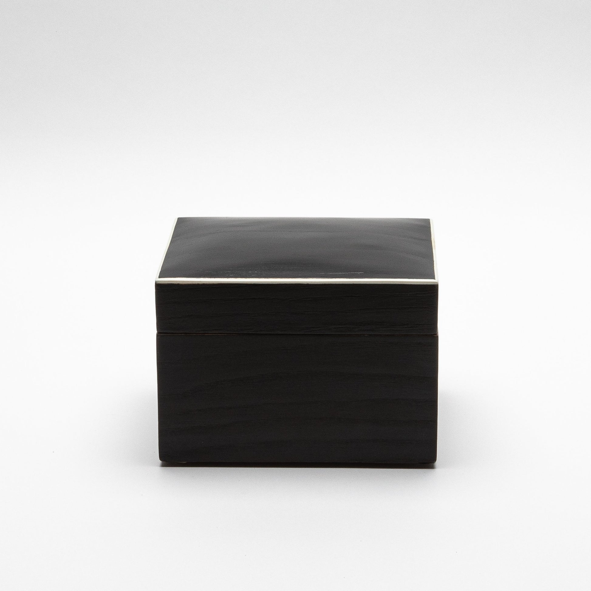Set of 3 Curved Top Boxes in Black Oak by R&Y Augousti