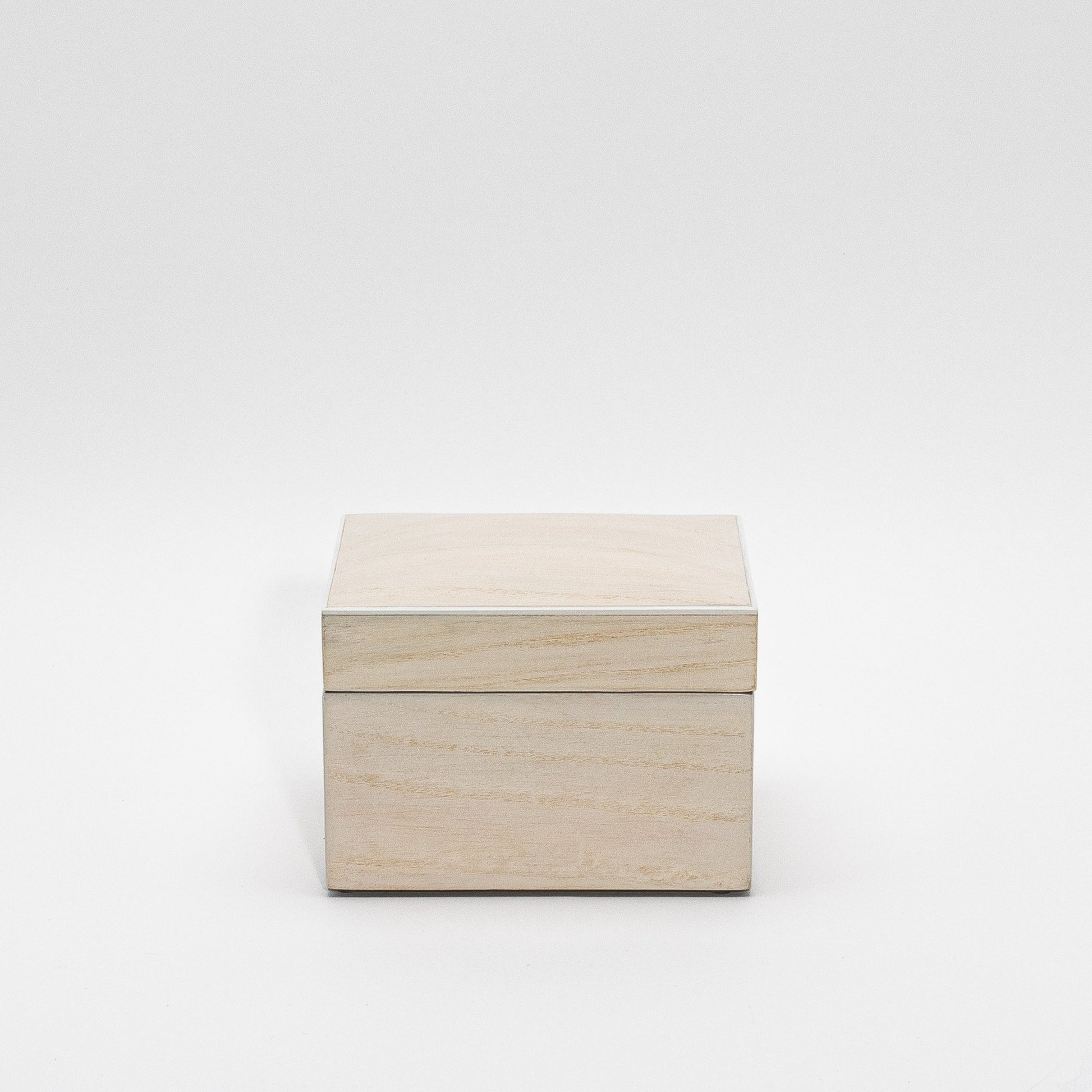 Set of 3 Curved Top Boxes in White Oak by R&Y Augousti