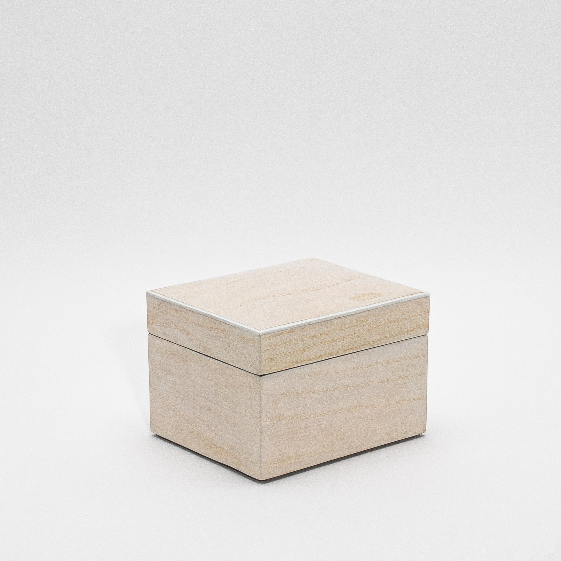 Set of 3 Curved Top Boxes in White Oak by R&Y Augousti