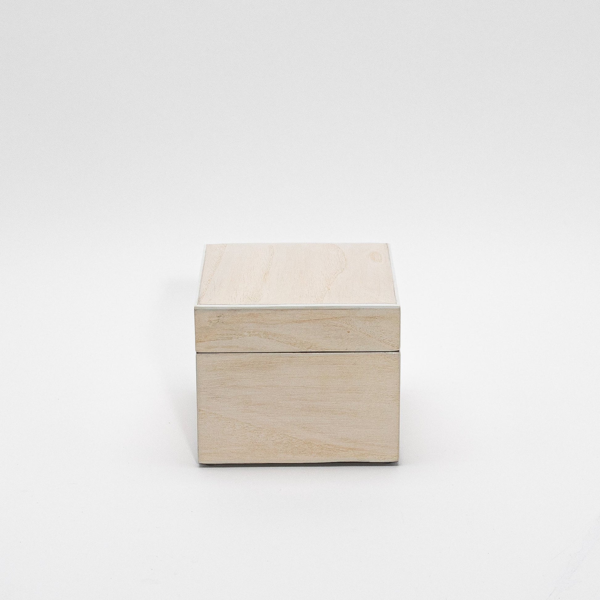 Set of 3 Curved Top Boxes in White Oak by R&Y Augousti
