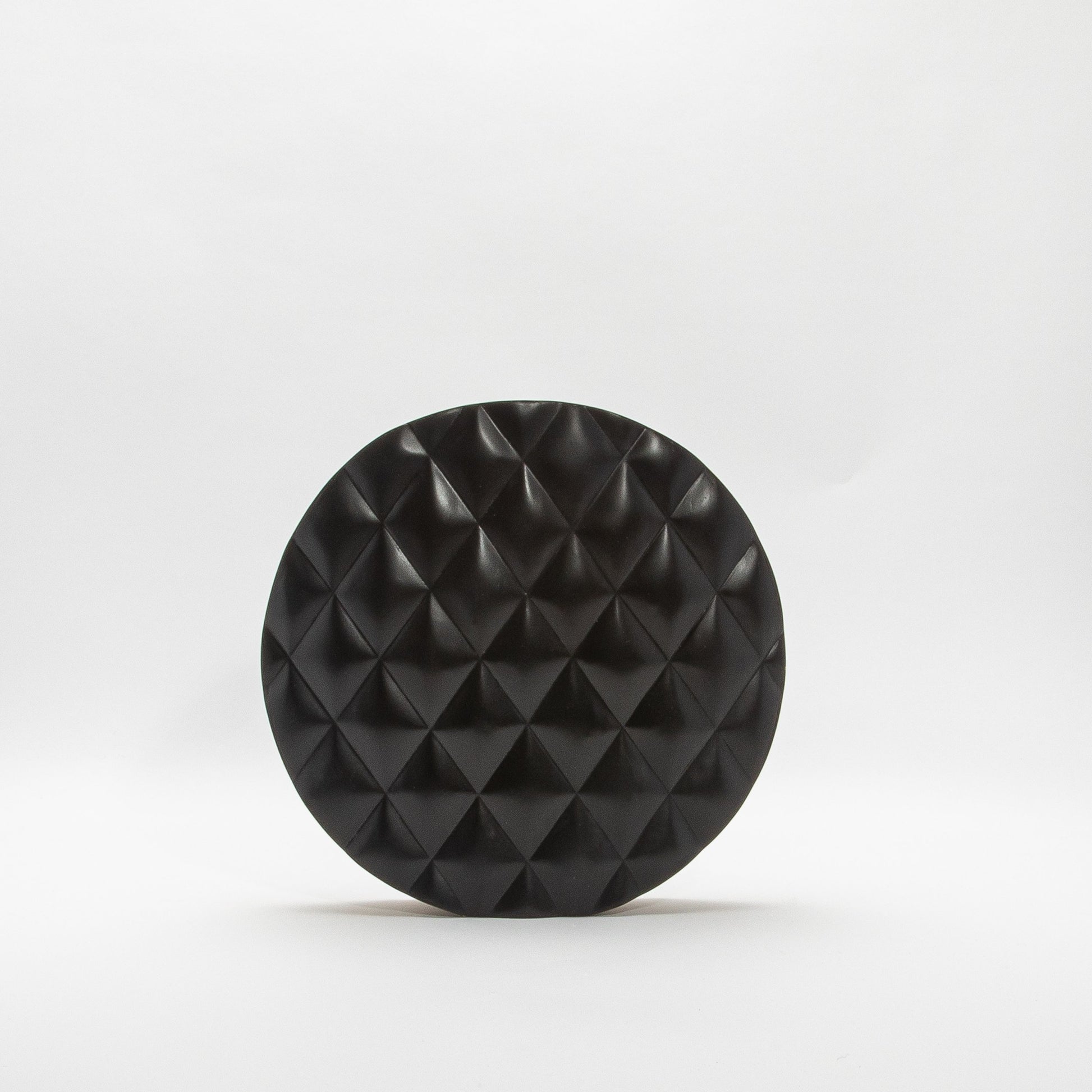 Quilted Vase in Black Oak by KIFU Paris